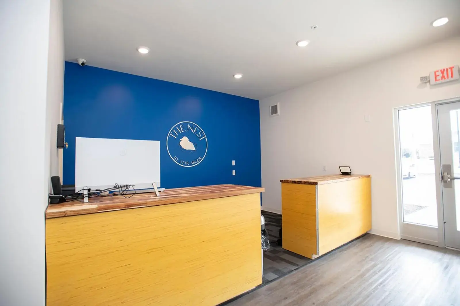 Facade/entrance in THE NEST Facade/entrance in THE NEST