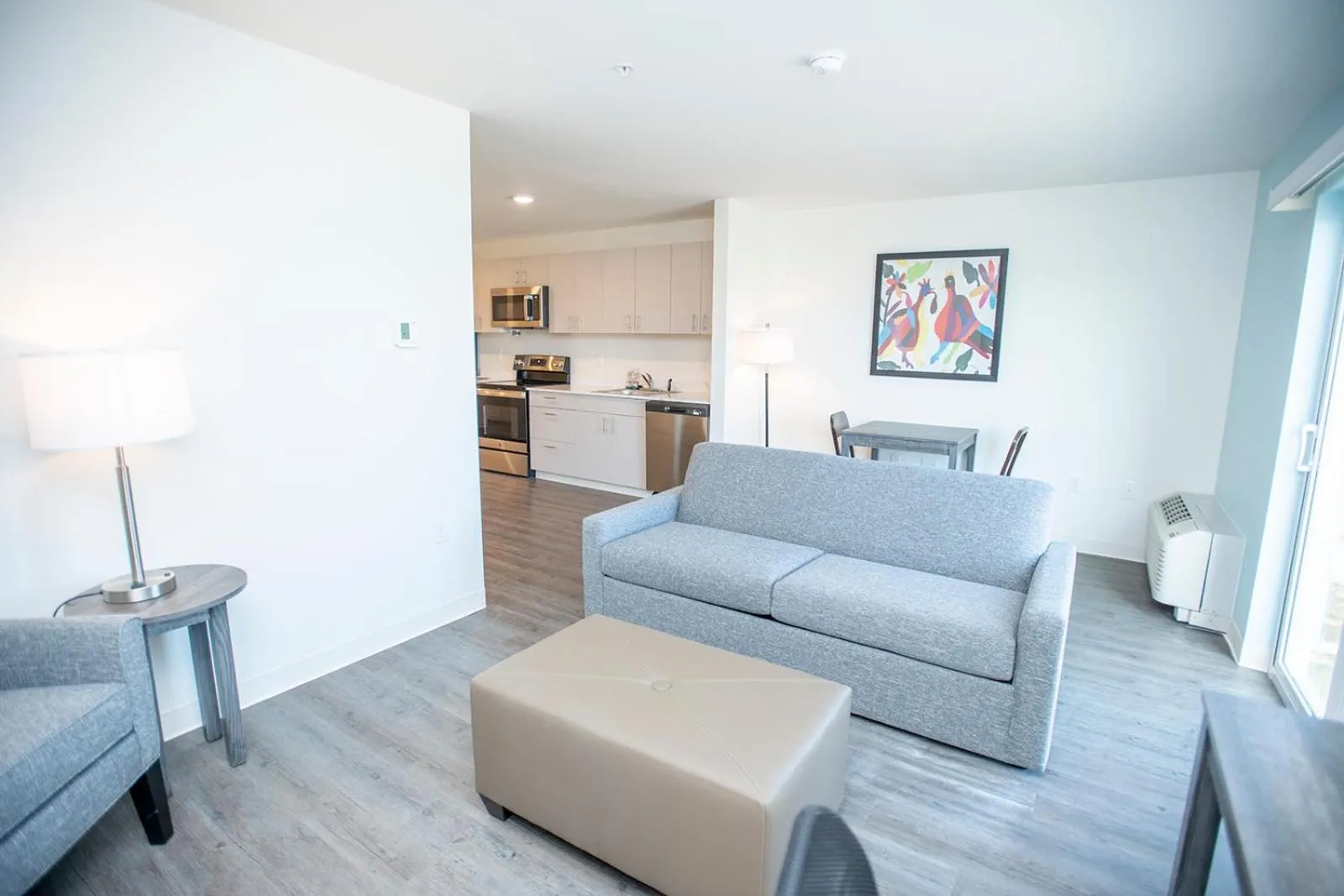 Seating area in THE NEST