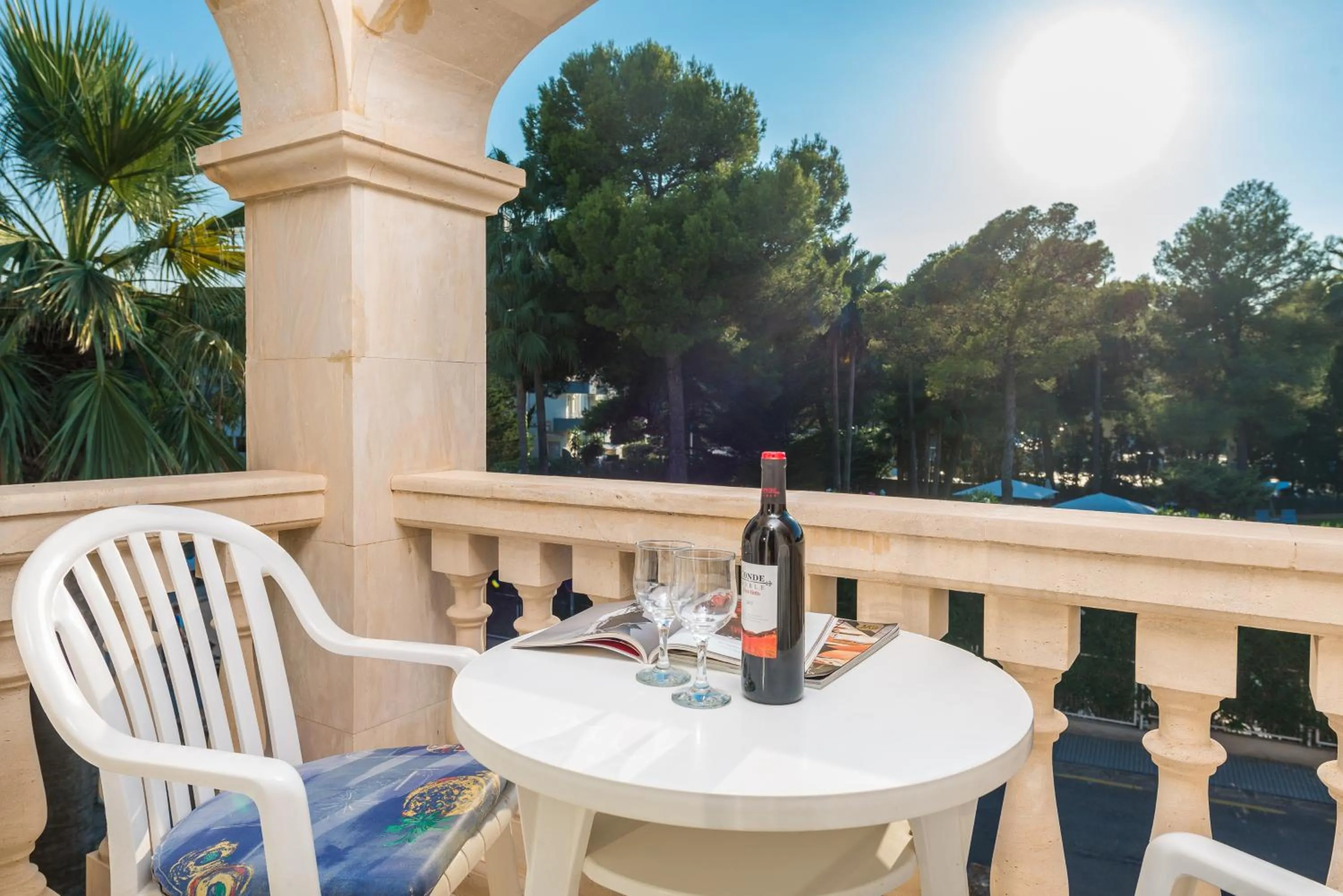 Balcony/Terrace in NEW! Sun of the *Beach*4 Holiday* home in Mallorca