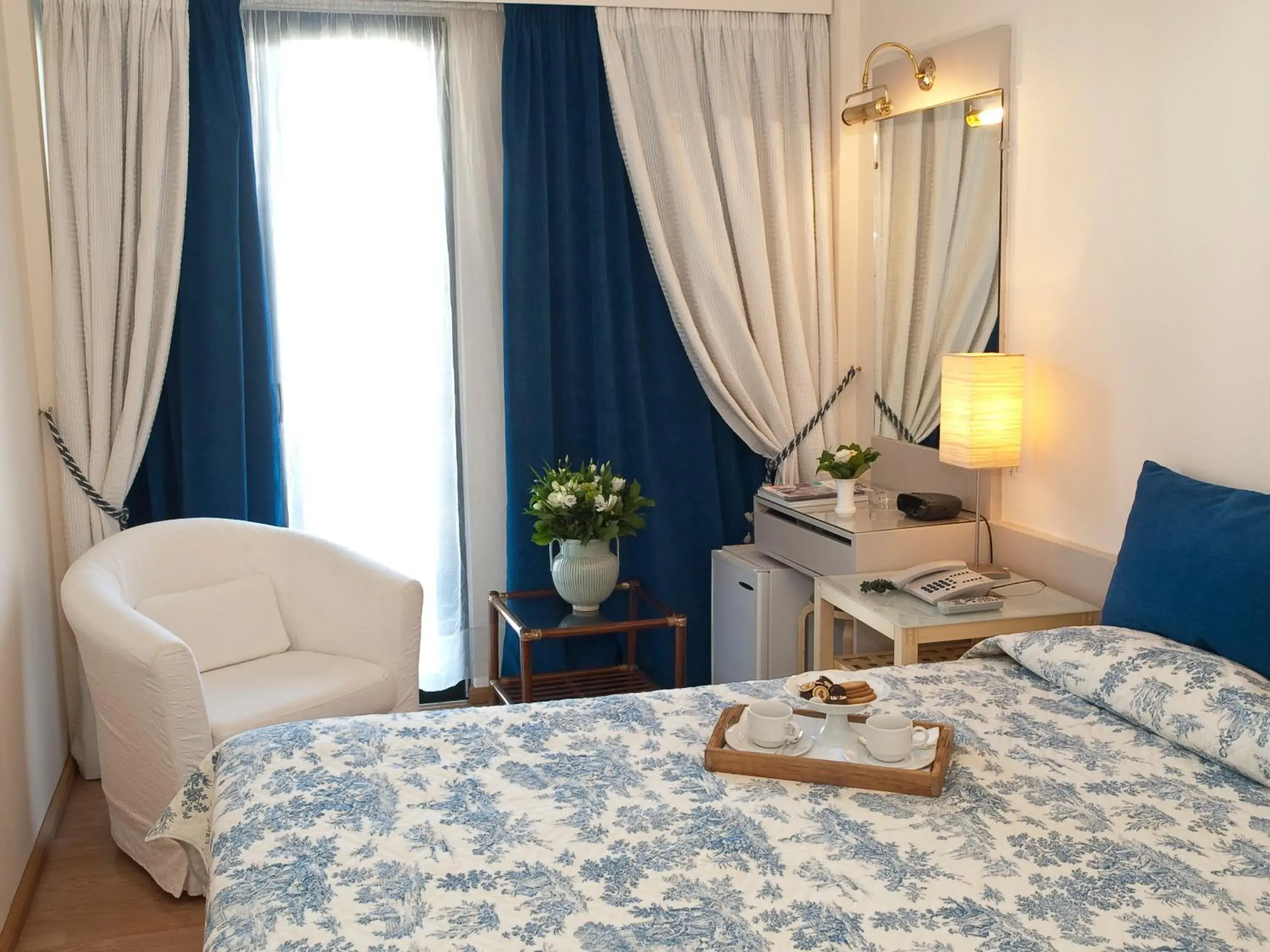 Bed in The Park Hotel Piraeus Bed in The Park Hotel Piraeus