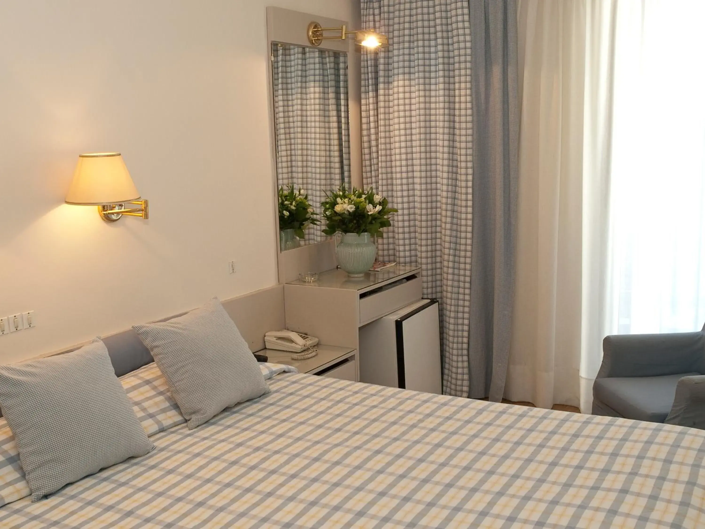 Bed in The Park Hotel Piraeus Bed in The Park Hotel Piraeus