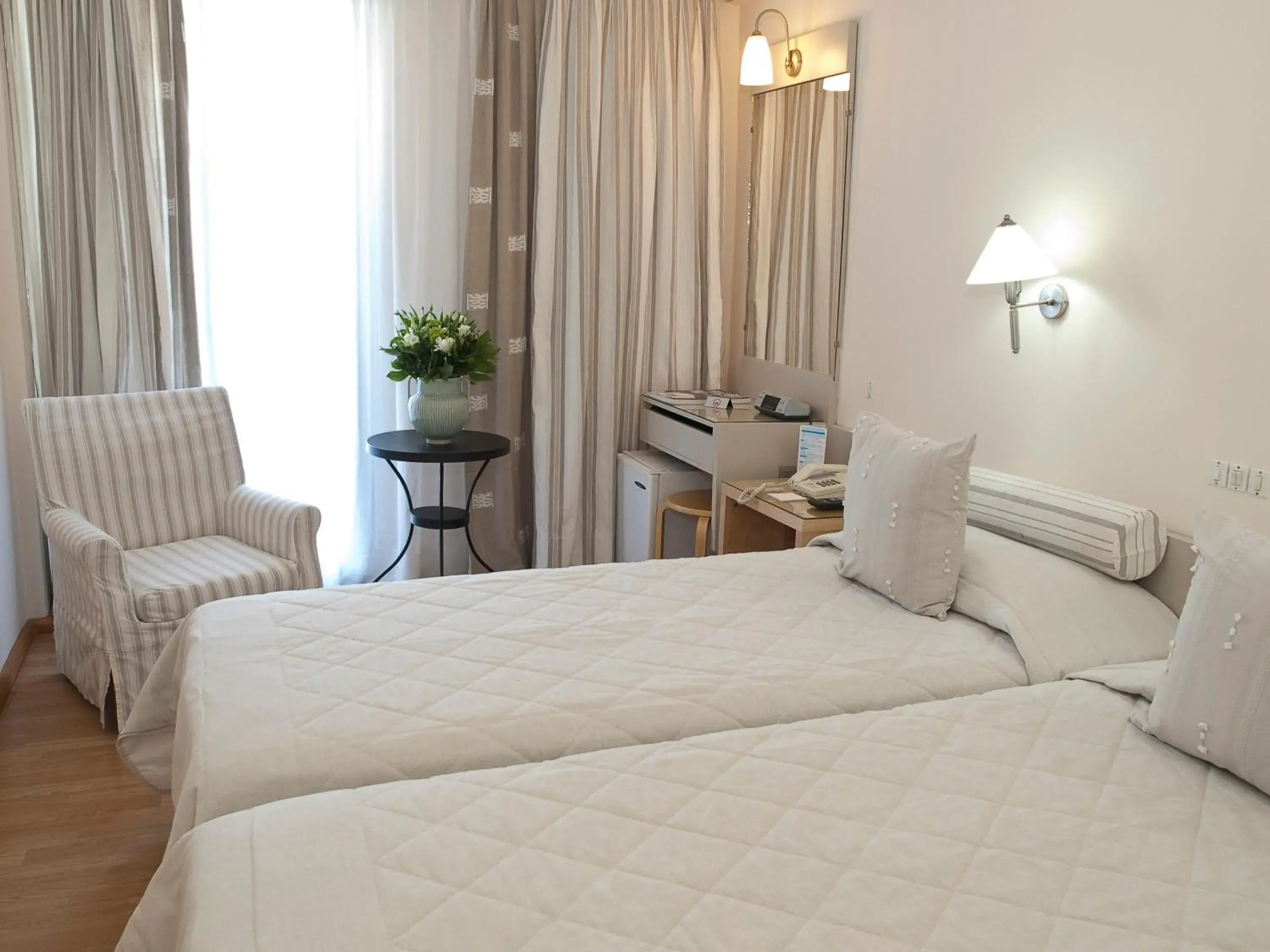 Bed in The Park Hotel Piraeus Bed in The Park Hotel Piraeus