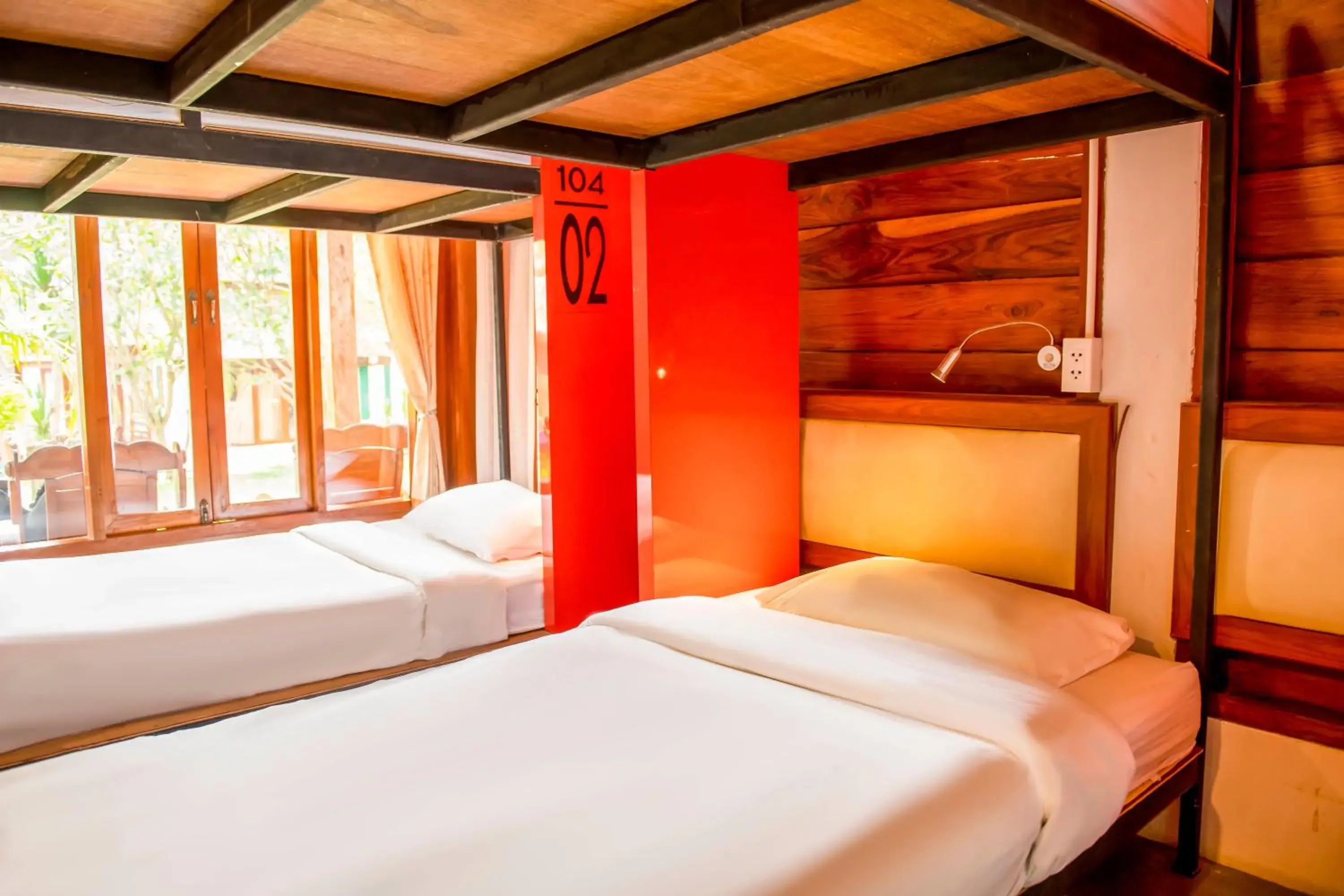 Bed in Mad Monkey Pai Bed in Mad Monkey Pai