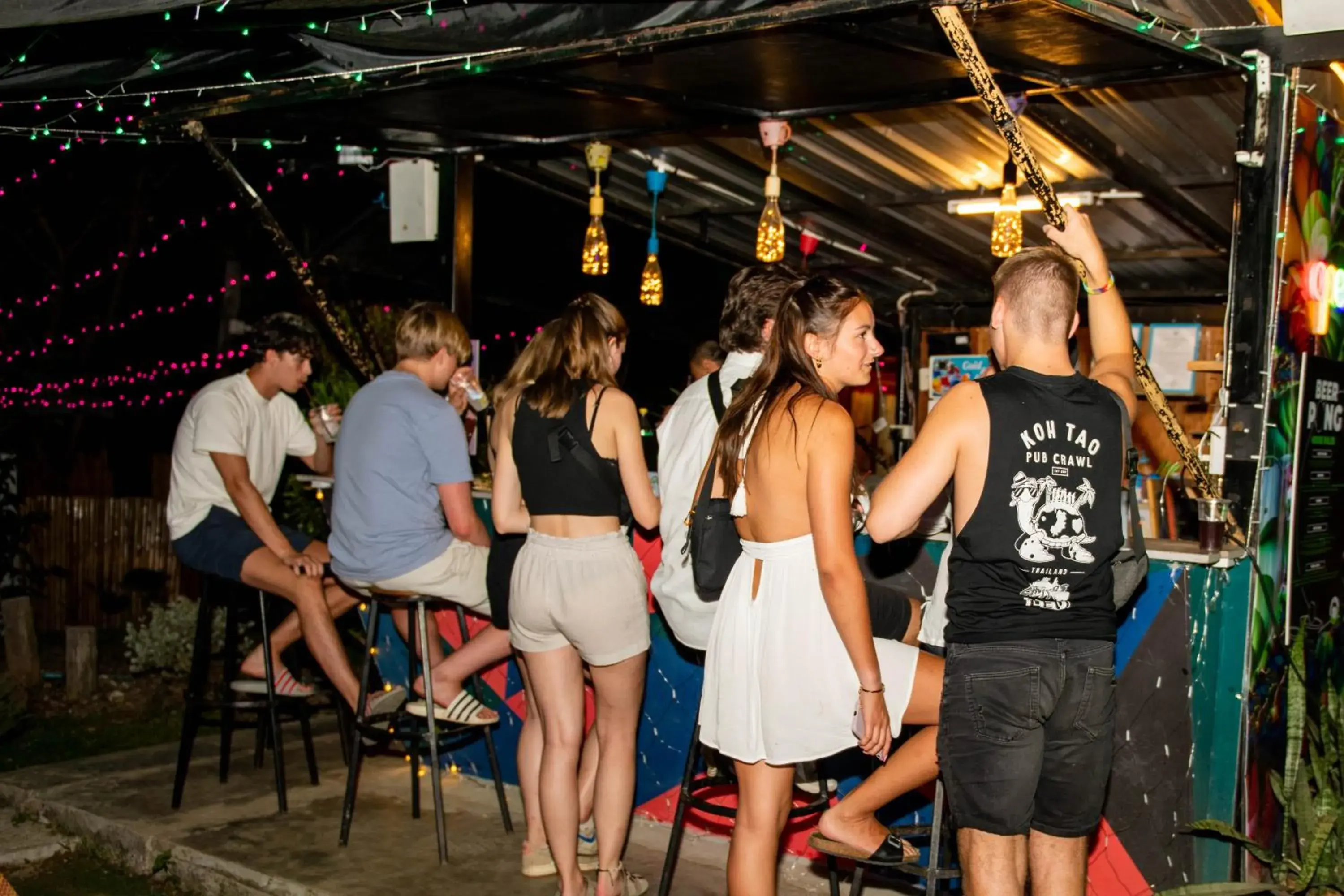 Lounge or bar in Mad Monkey Pai Lounge or bar in Mad Monkey Pai