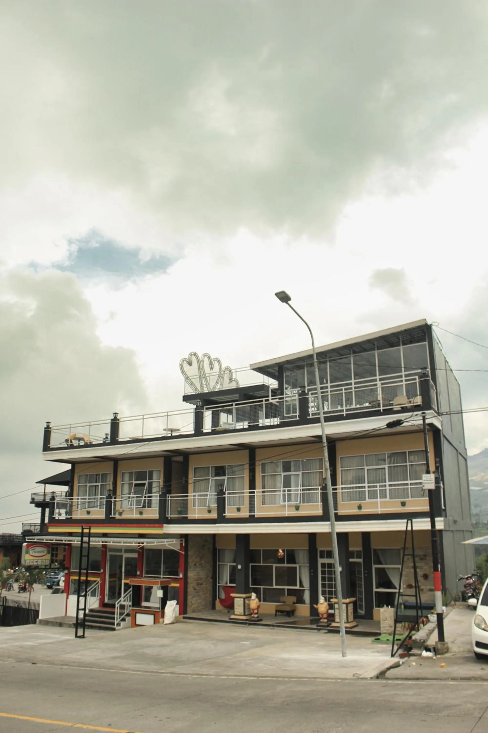 Property building in Tree Love Temanggung Hotel