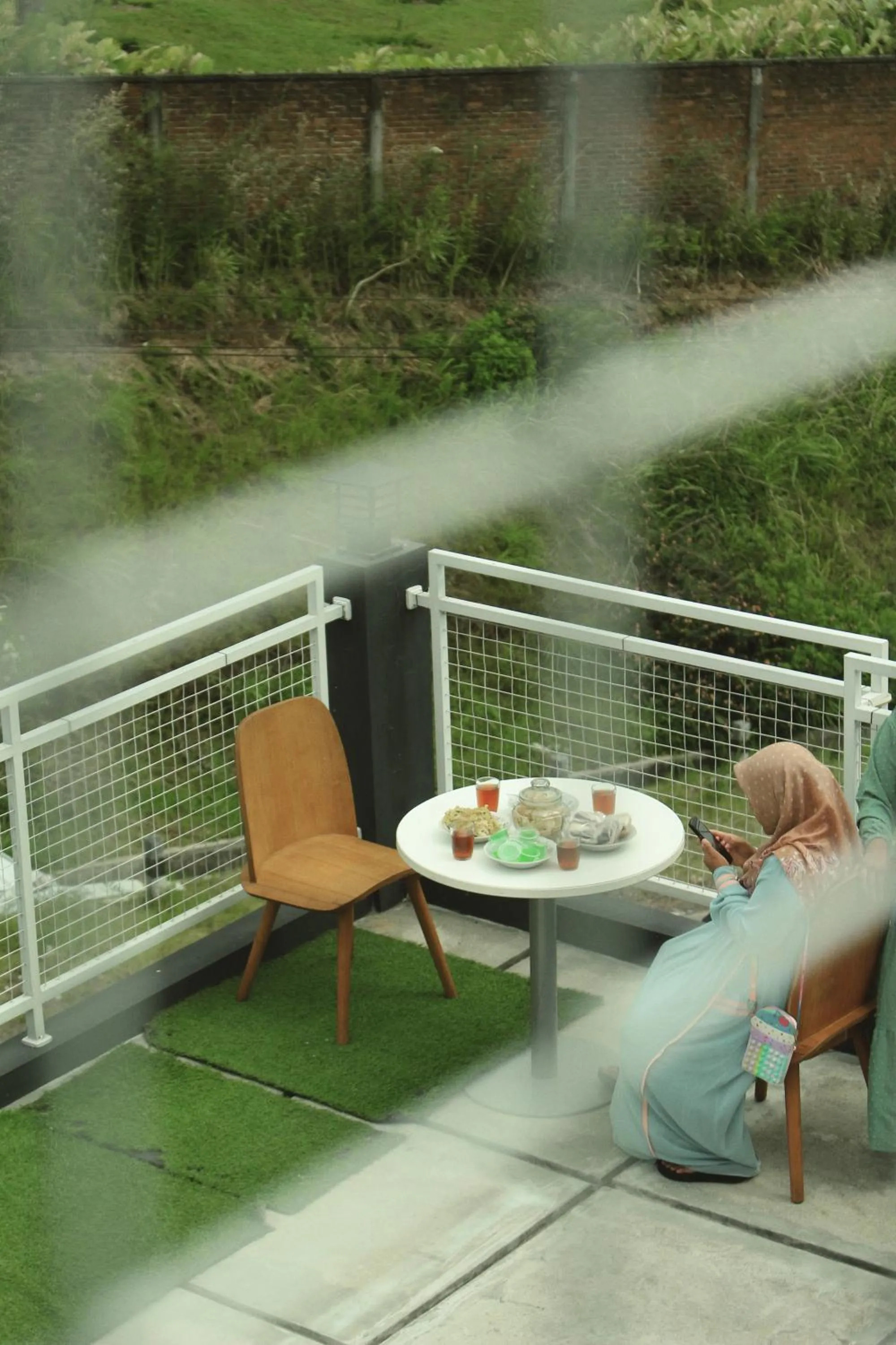 Balcony/Terrace in Tree Love Temanggung Hotel