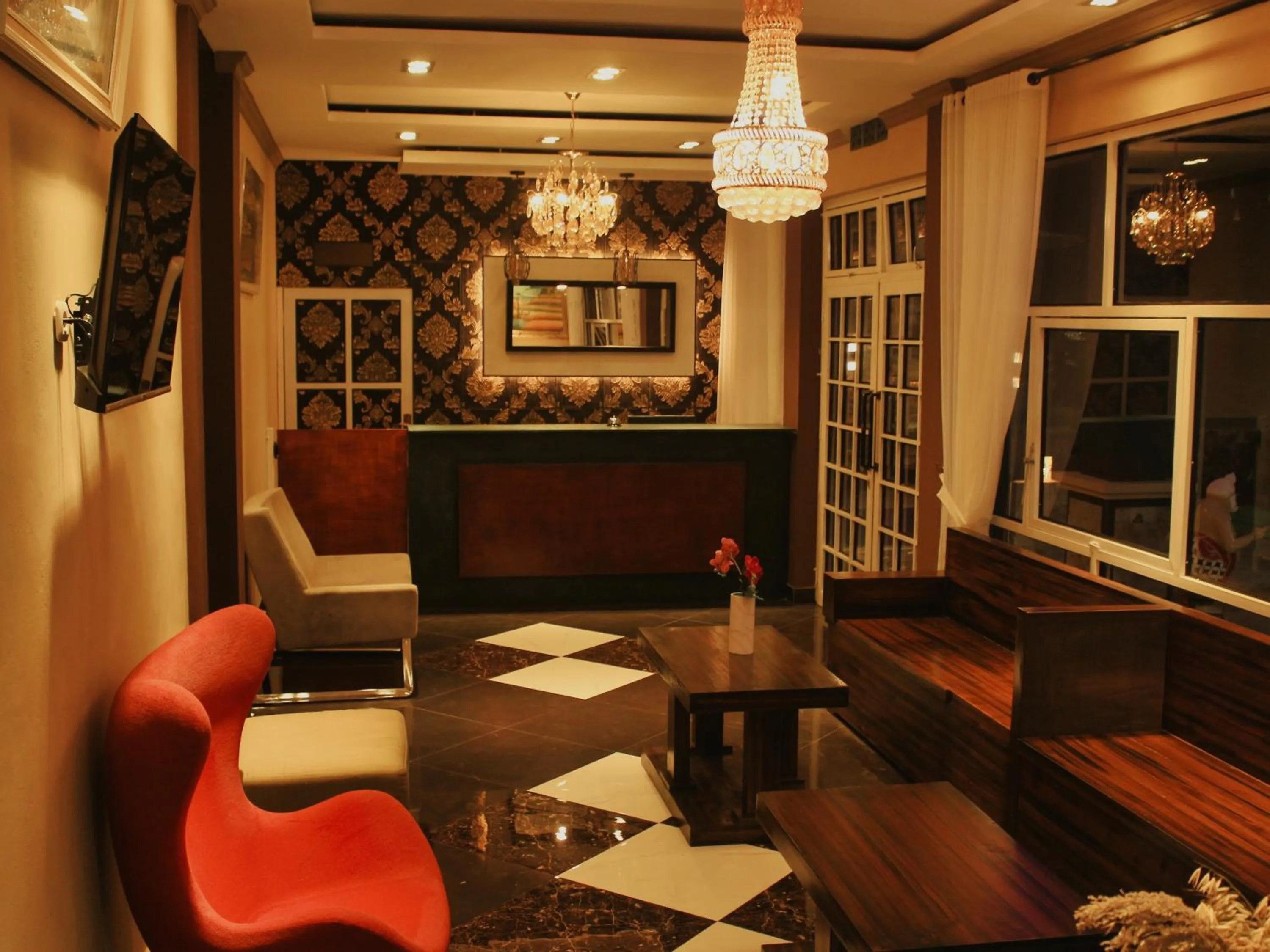 Lobby or reception in Tree Love Temanggung Hotel