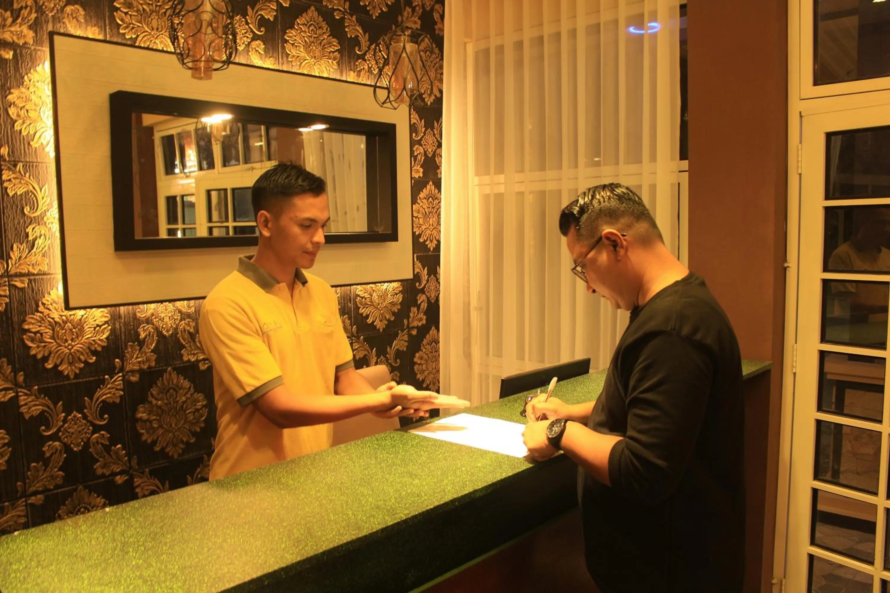 Staff in Tree Love Temanggung Hotel