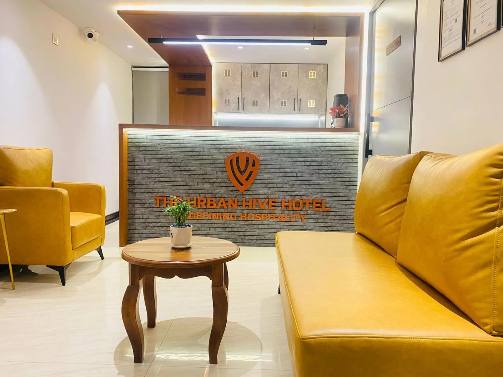 Lobby or reception in The Urban Hive Hotel
