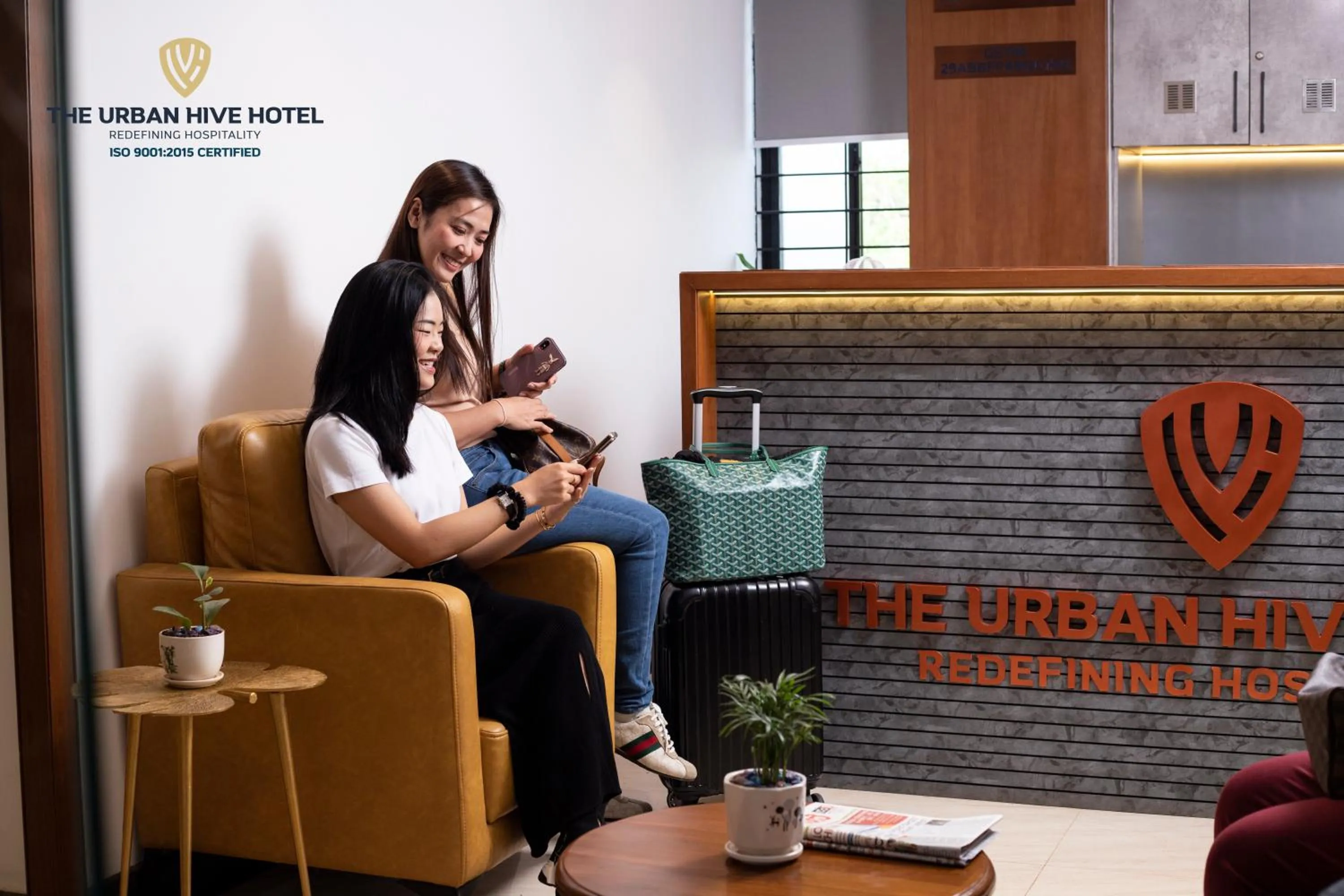 People in The Urban Hive Hotel