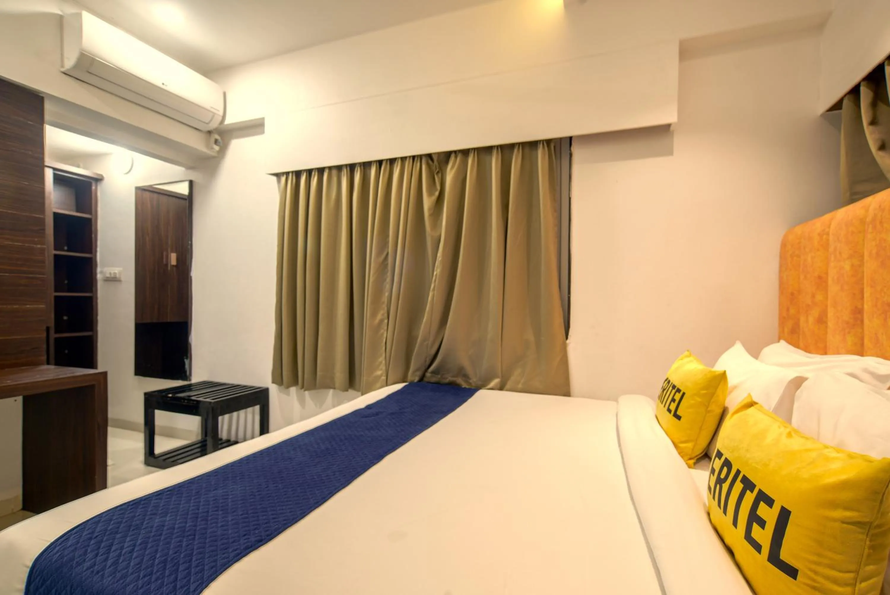 Bed in Hotel Meritel Grande, Vijay Nagar, Indore