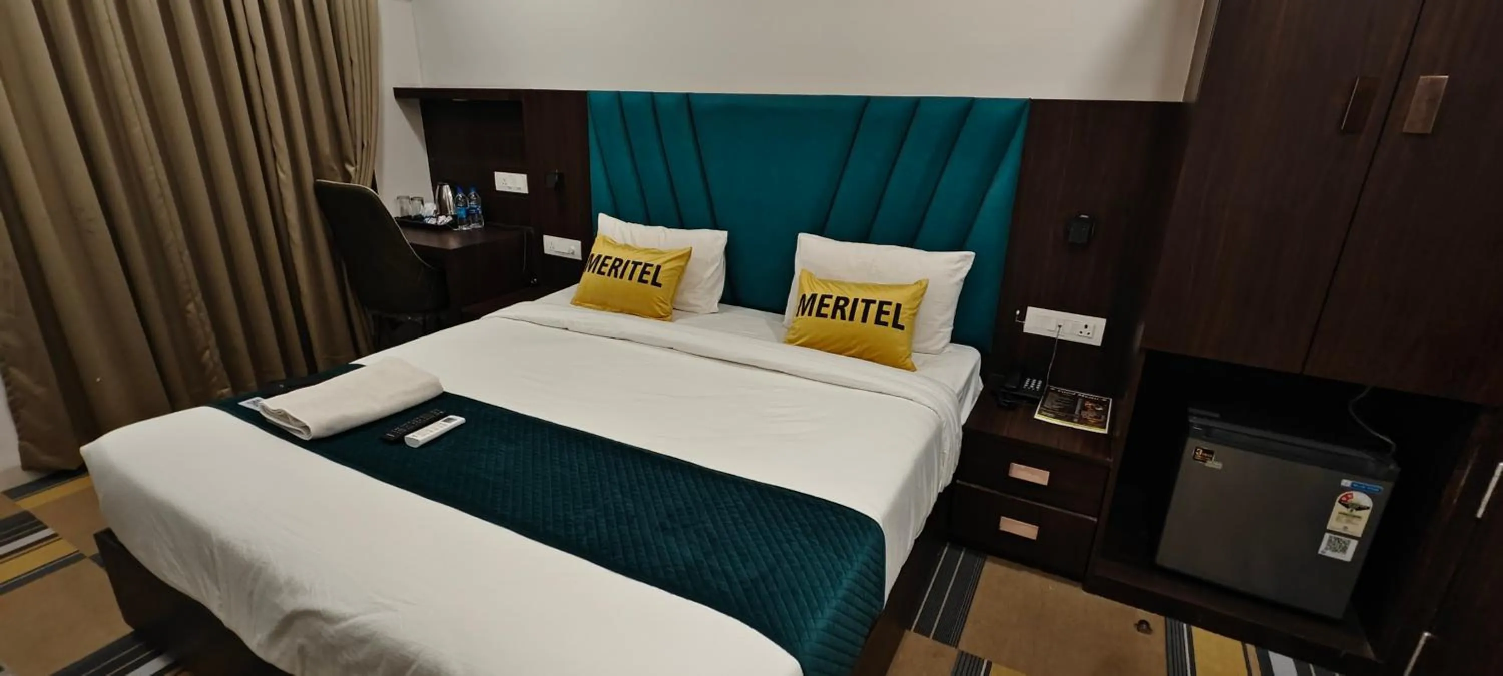 Bed in Hotel Meritel Grande, Vijay Nagar, Indore