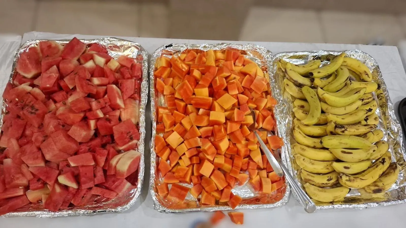 Buffet breakfast in Hotel Meritel Grande, Vijay Nagar, Indore