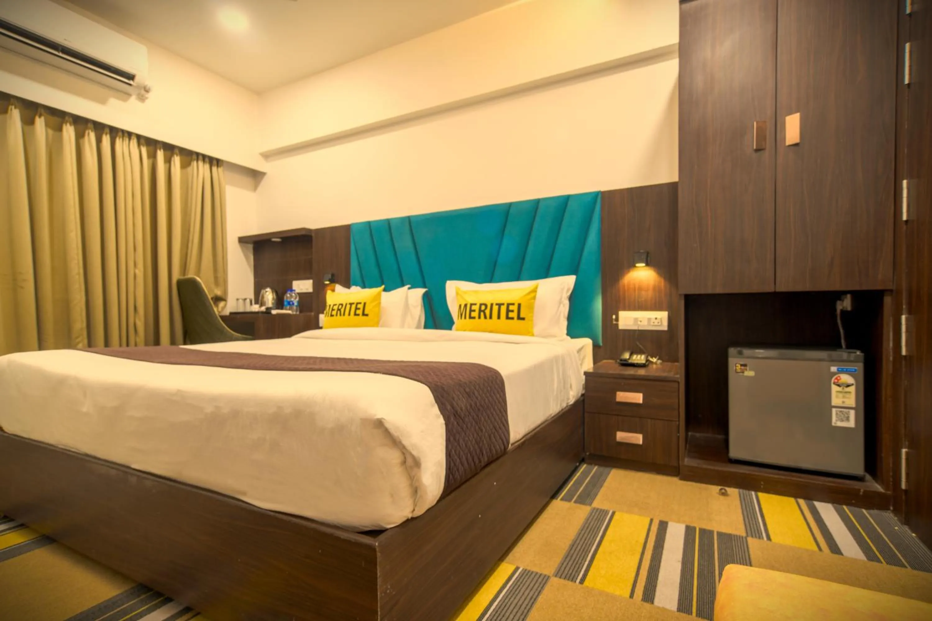 Bed in Hotel Meritel Grande, Vijay Nagar, Indore