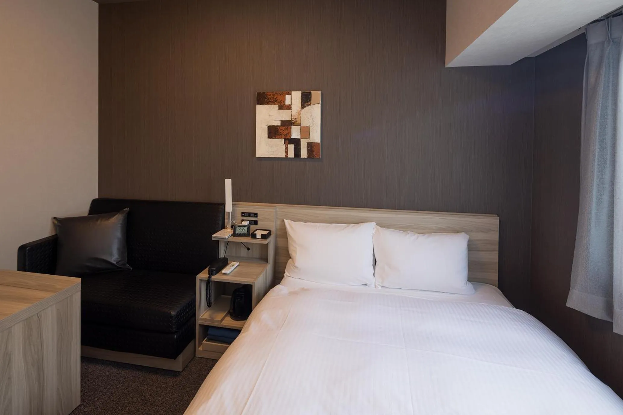 Photo of the whole room, Bed in Hotel Route Inn Kinokawa