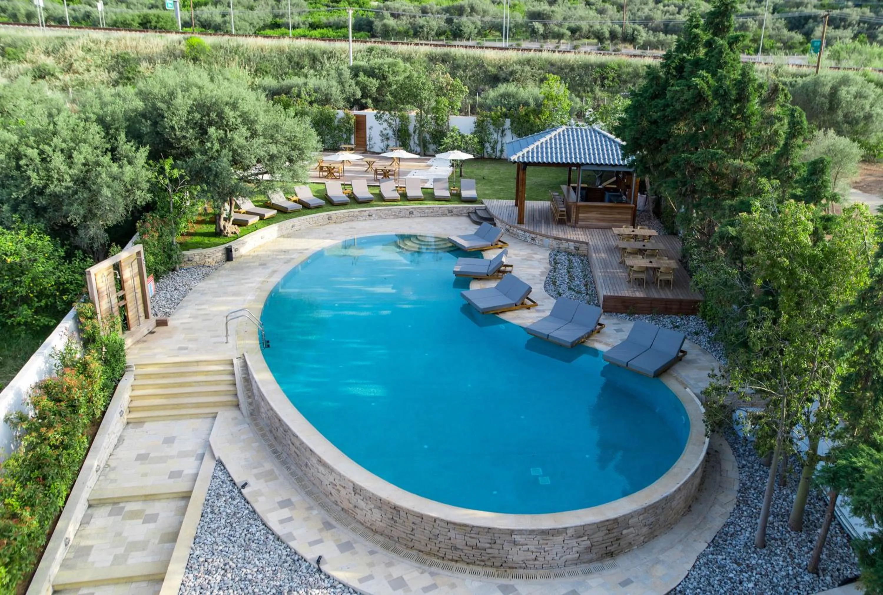 Lounge or bar in Alissachni SeaSide Hotel
