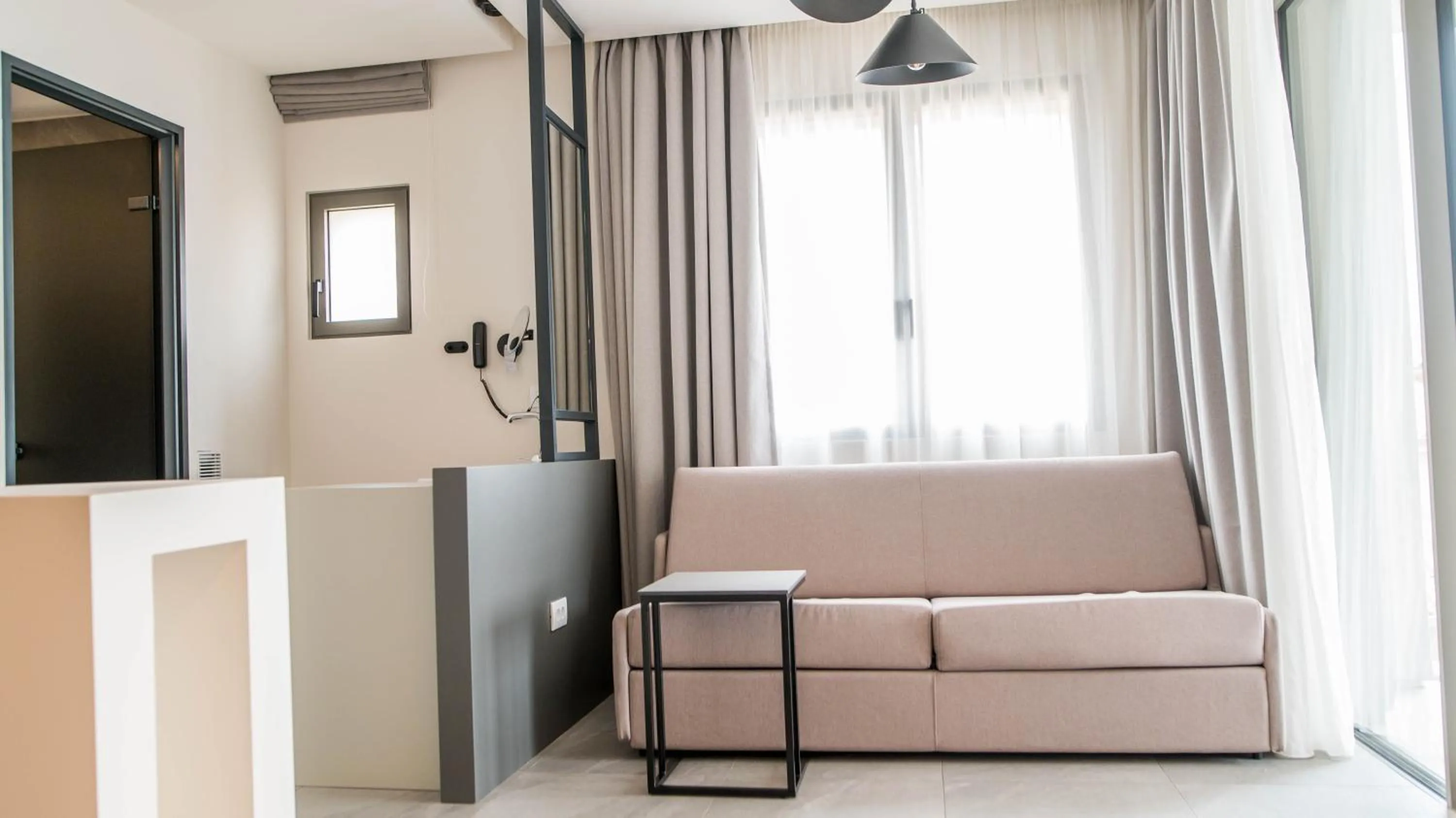 Seating area in Alissachni SeaSide Hotel