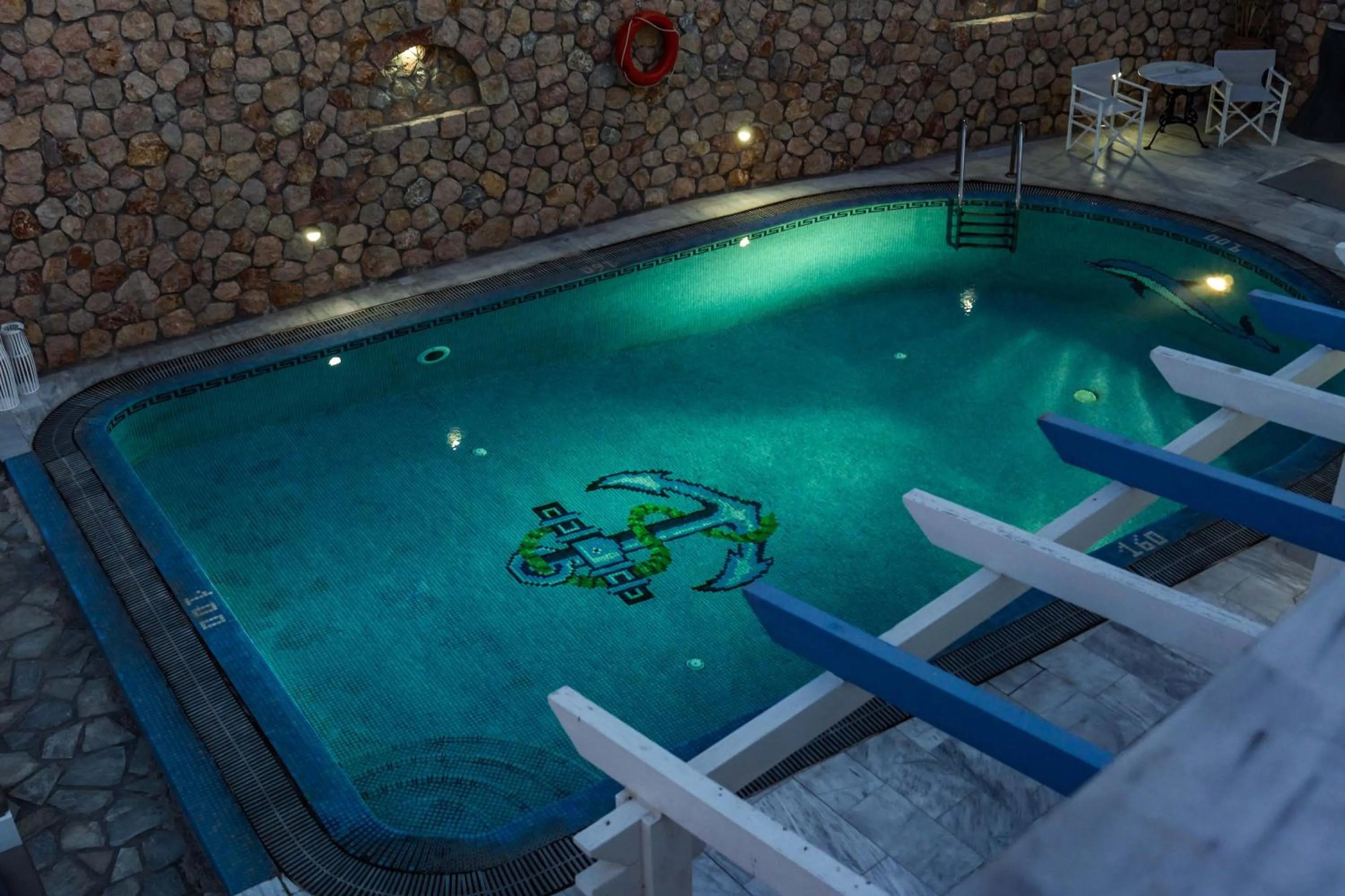 Swimming pool in Stavros Villas