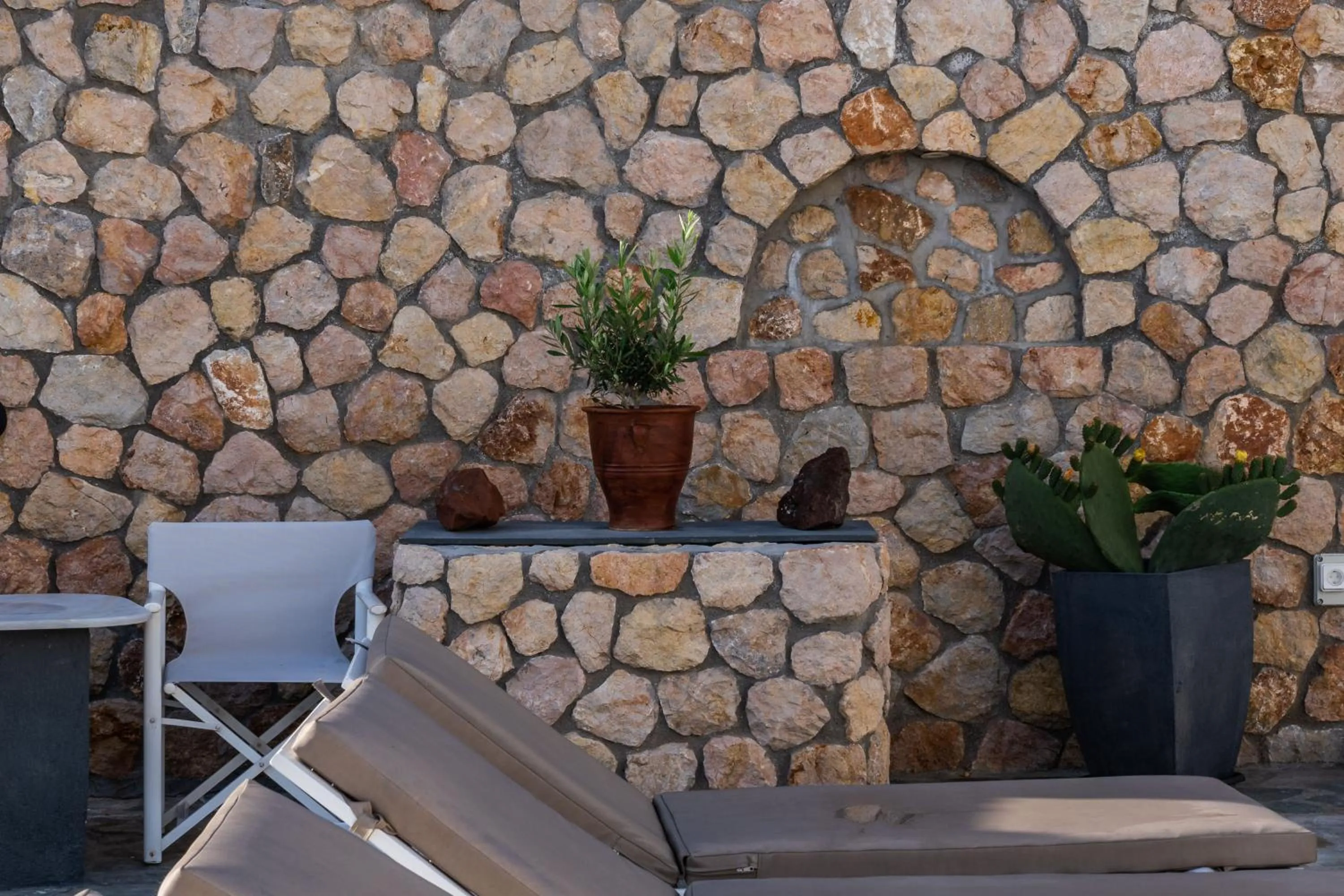 Swimming pool in Stavros Villas