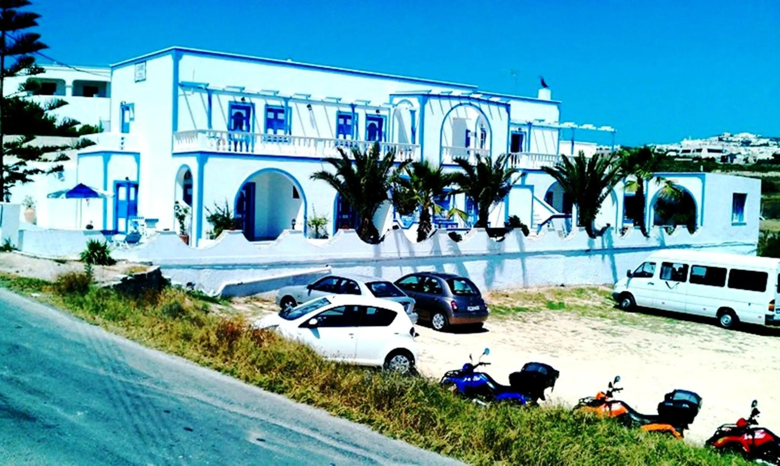 Facade/entrance in Stavros Villas