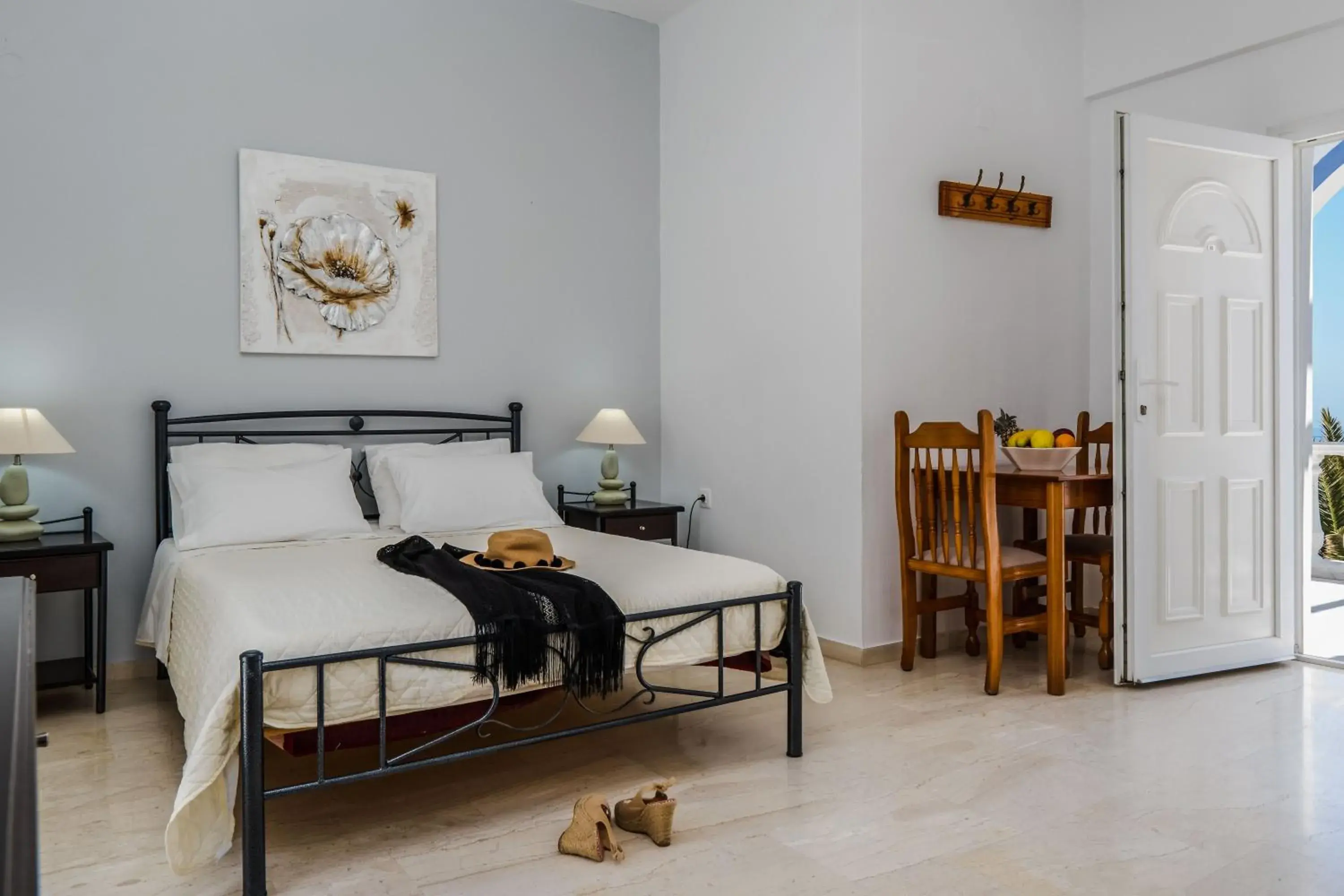 Bed in Stavros Villas Bed in Stavros Villas