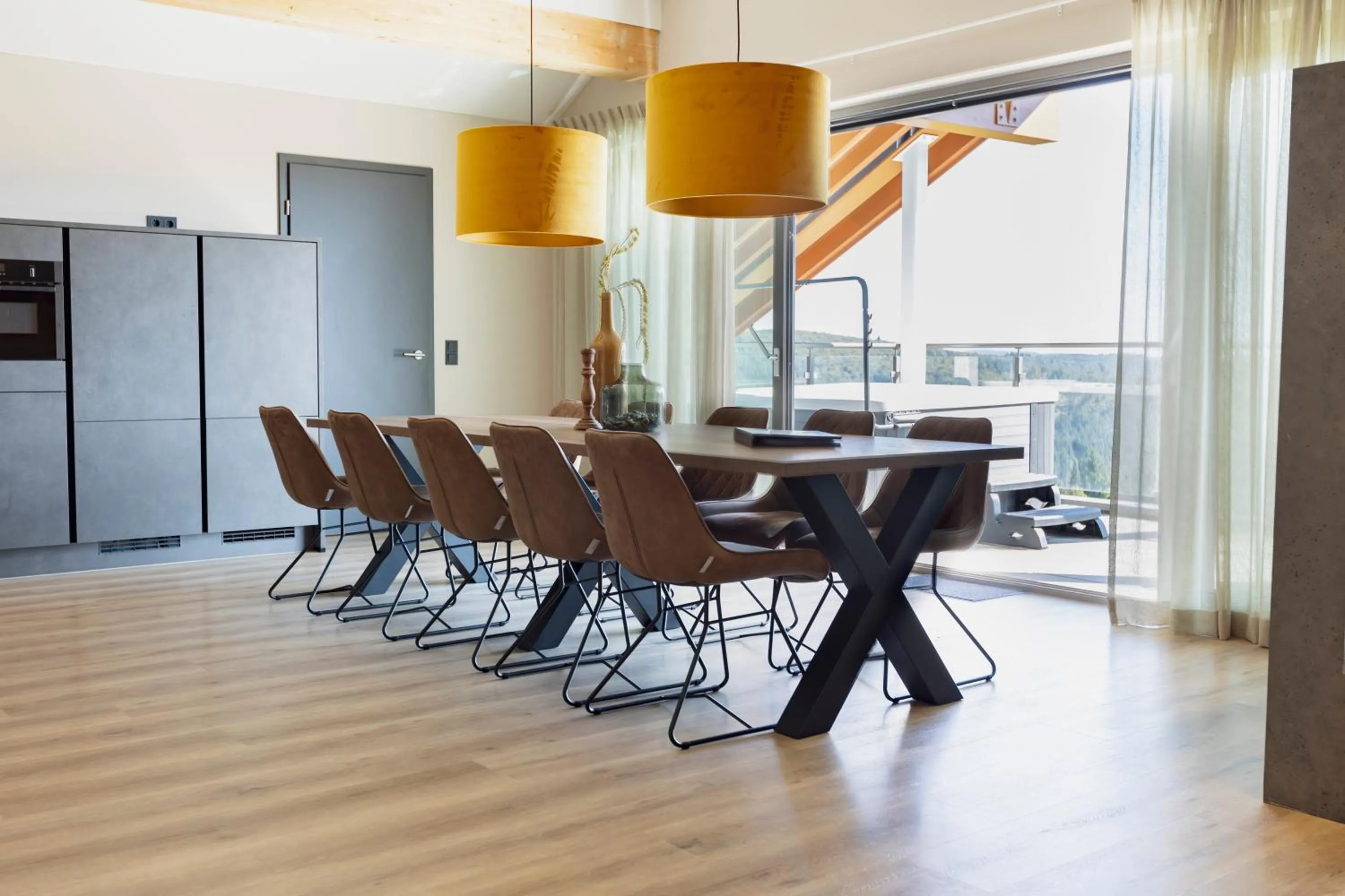Dining area in Weitblick Winterberg