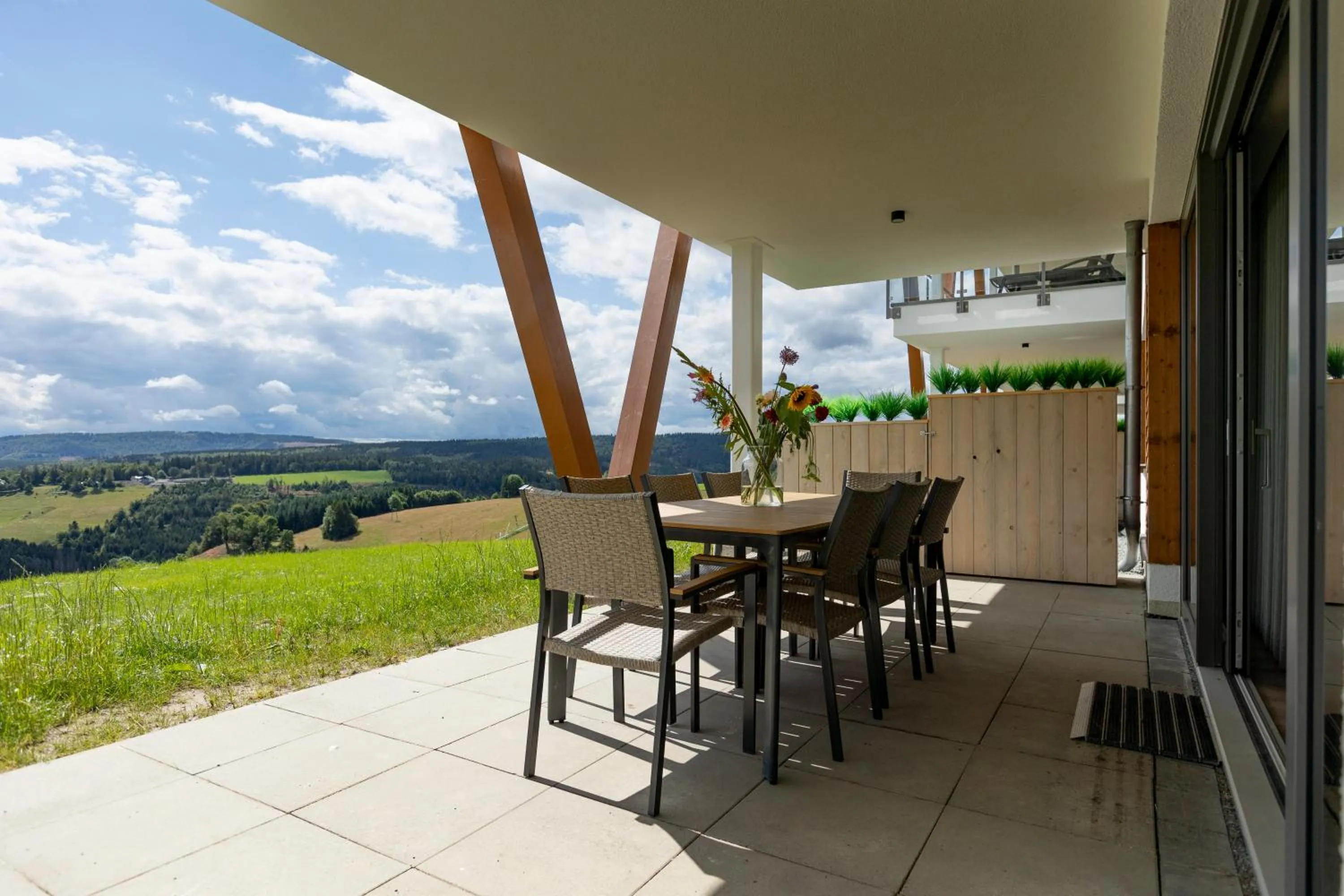 View (from property/room) in Weitblick Winterberg