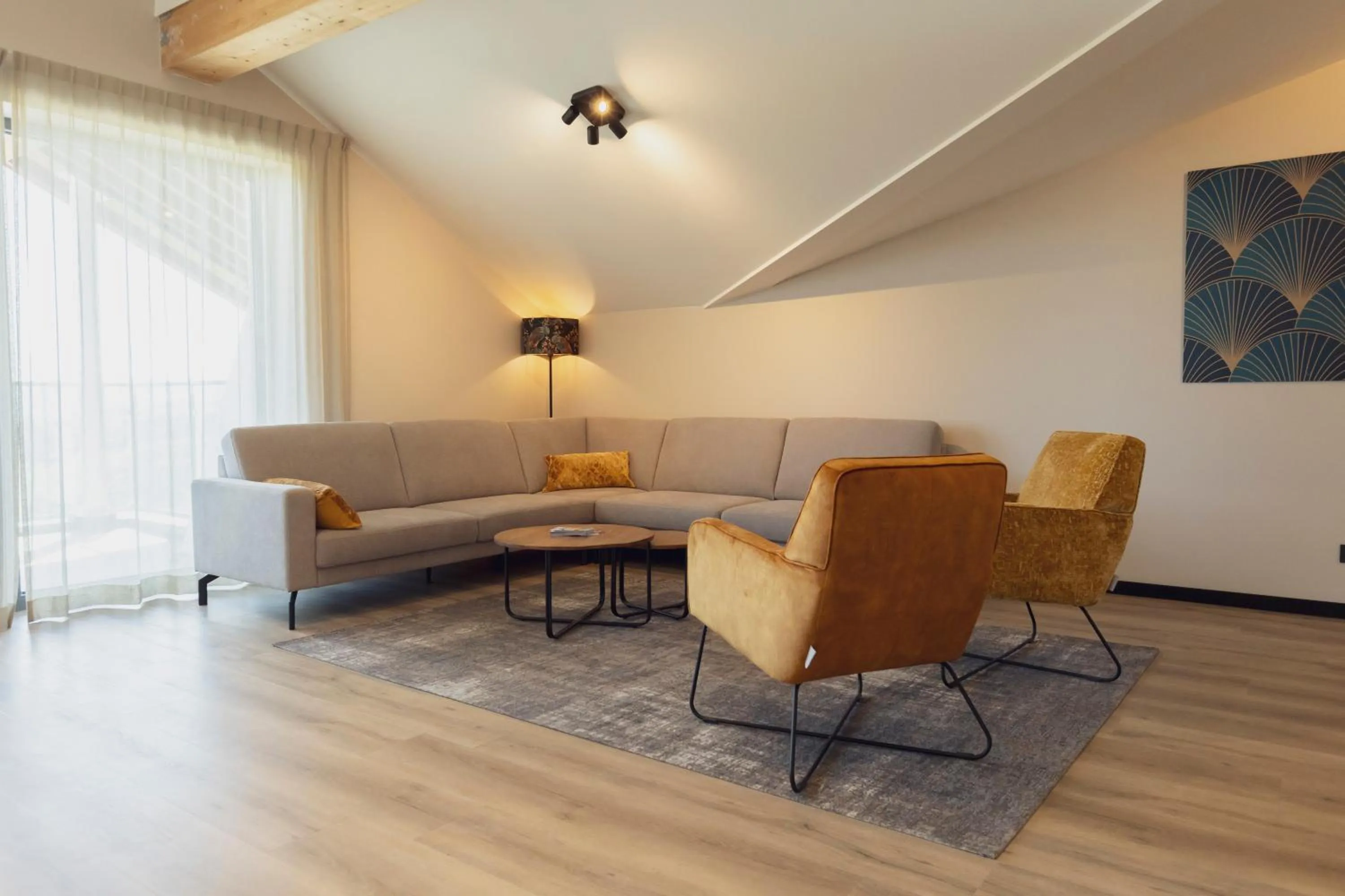 Living room in Weitblick Winterberg