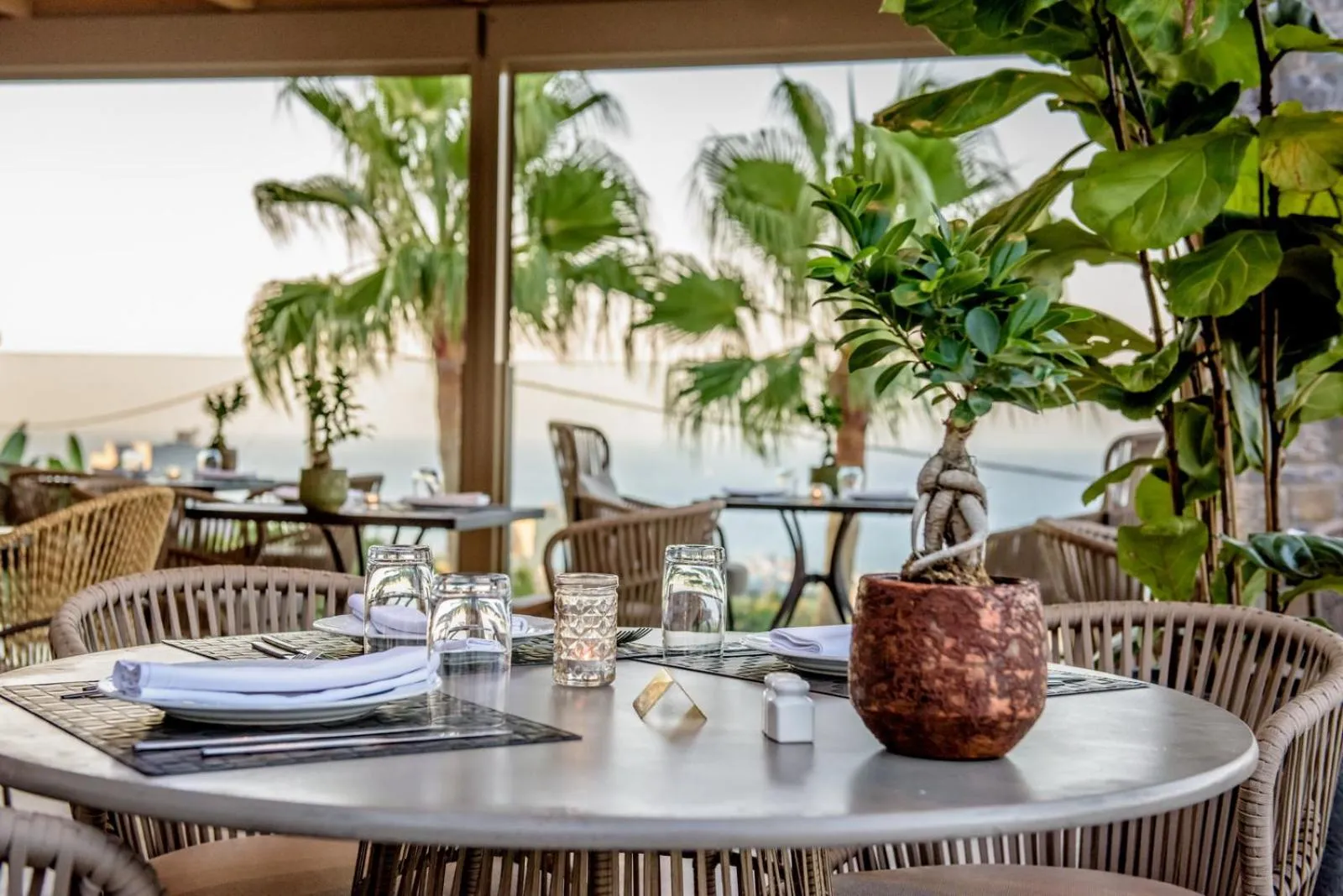 Restaurant/places to eat in Creta Blue Boutique Hotel