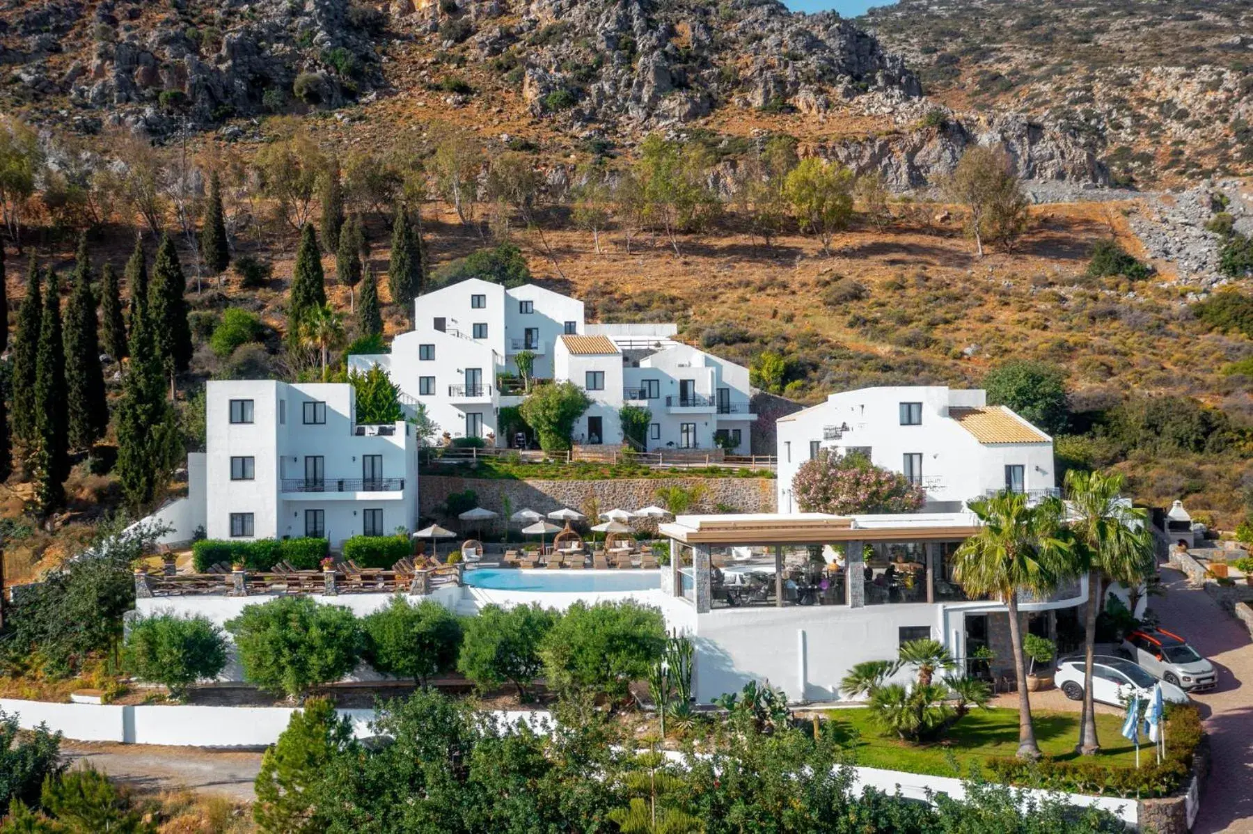 Property building in Creta Blue Boutique Hotel Property building in Creta Blue Boutique Hotel