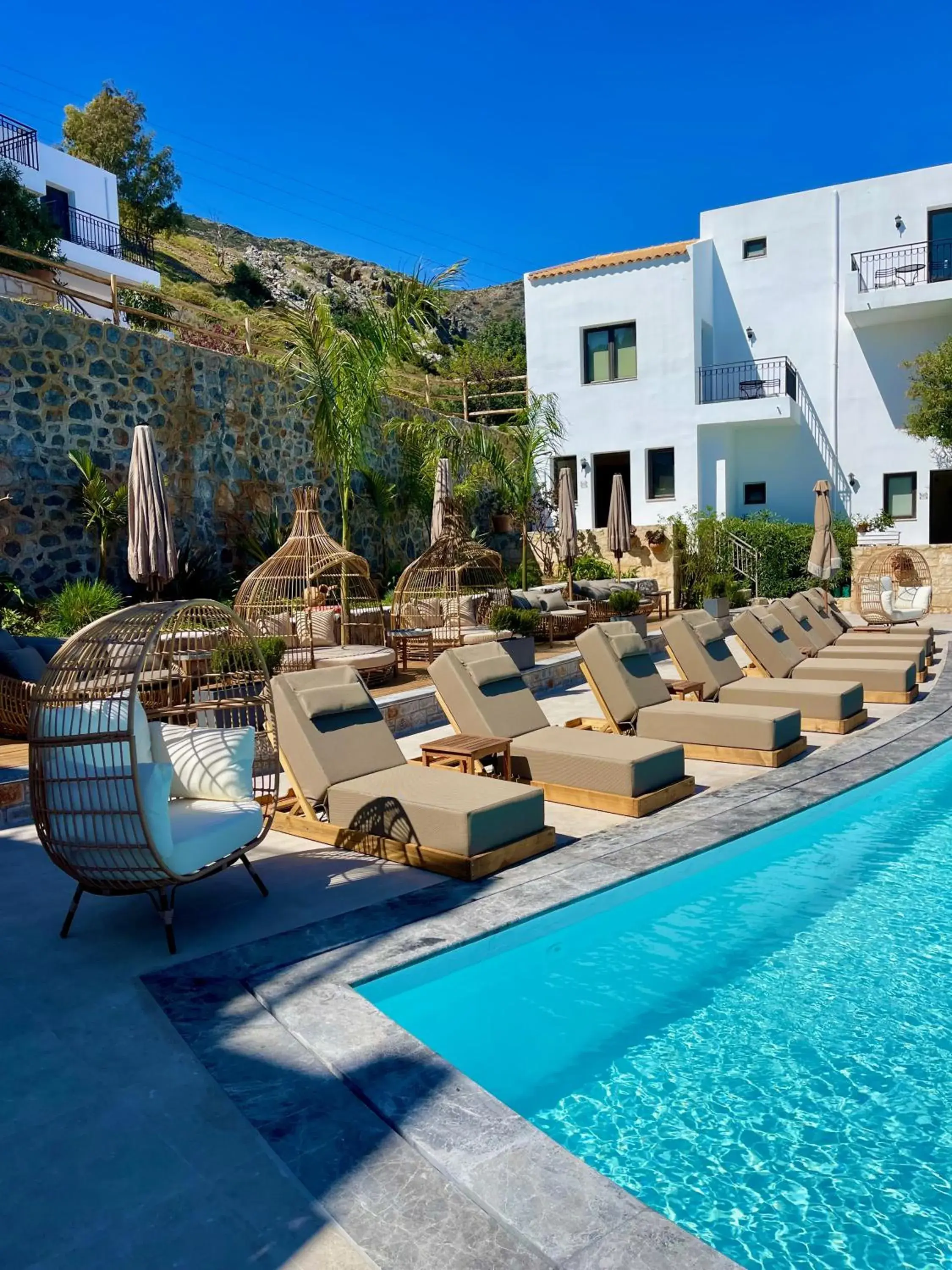 Swimming pool in Creta Blue Boutique Hotel Swimming pool in Creta Blue Boutique Hotel