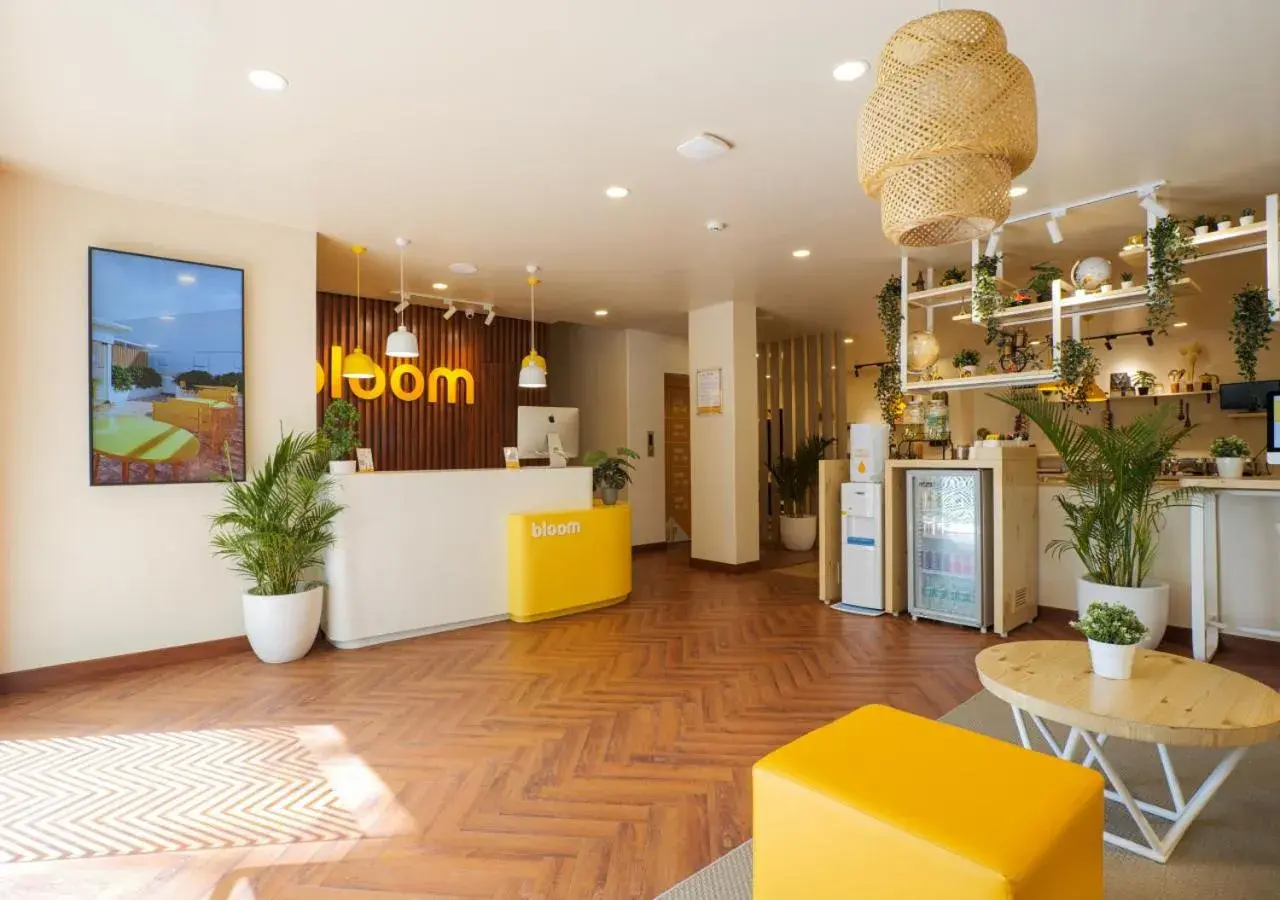 Lobby or reception in Bloom Hotel Koramangala Lobby or reception in Bloom Hotel Koramangala
