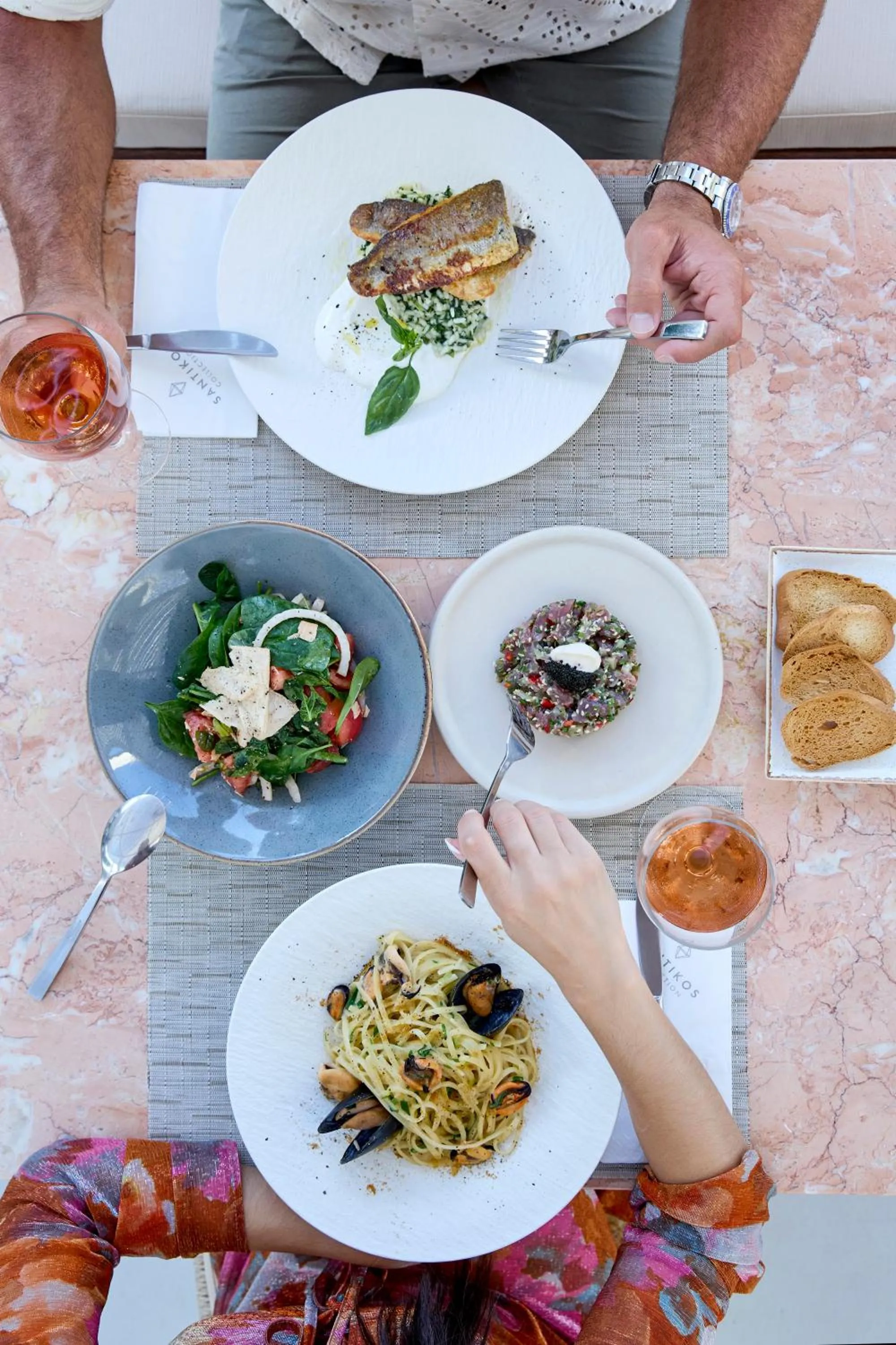 Food and drinks in Princess Resort, Santikos Collection