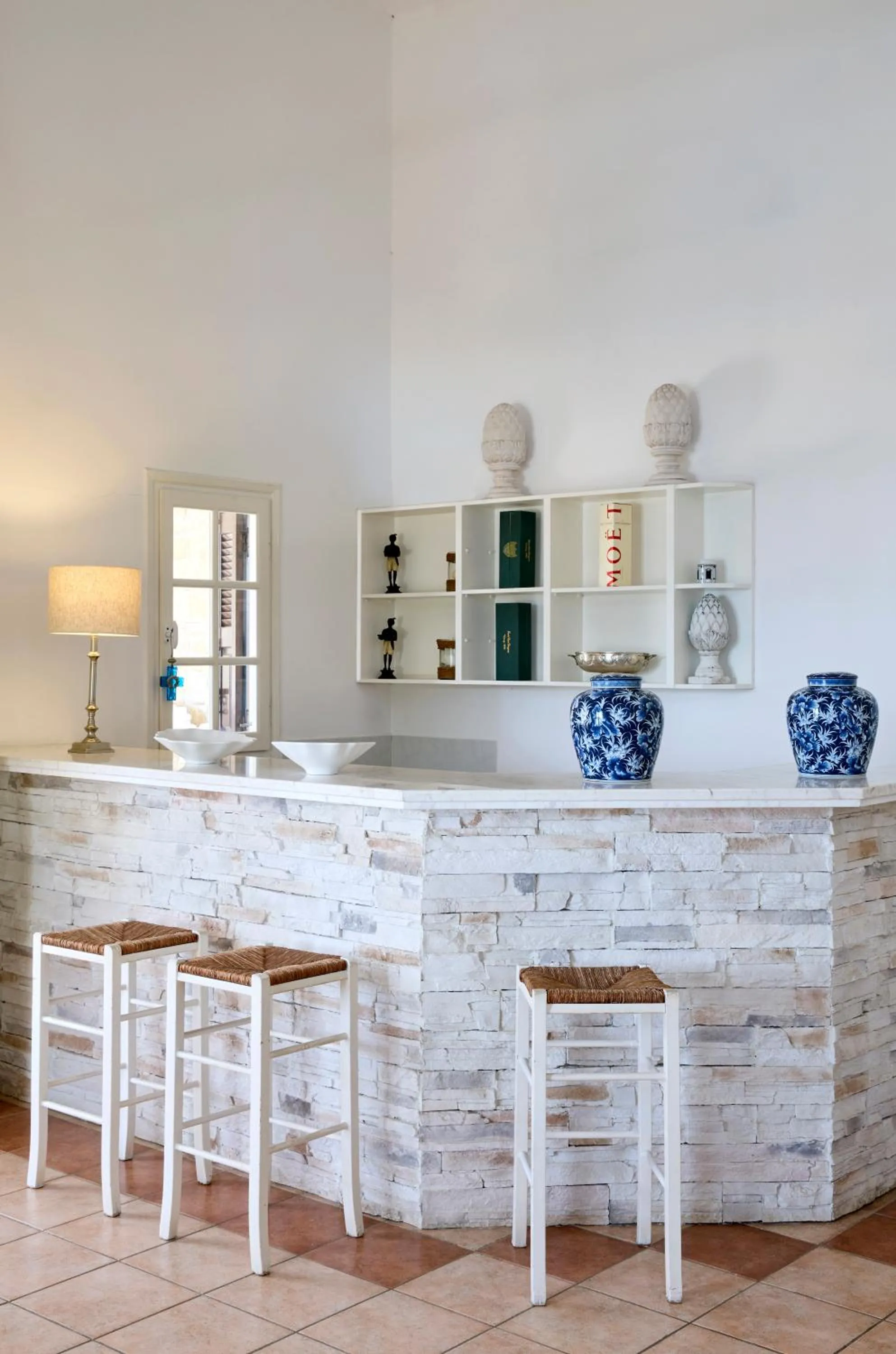Lounge or bar in Aegean Suites, Santikos Collection