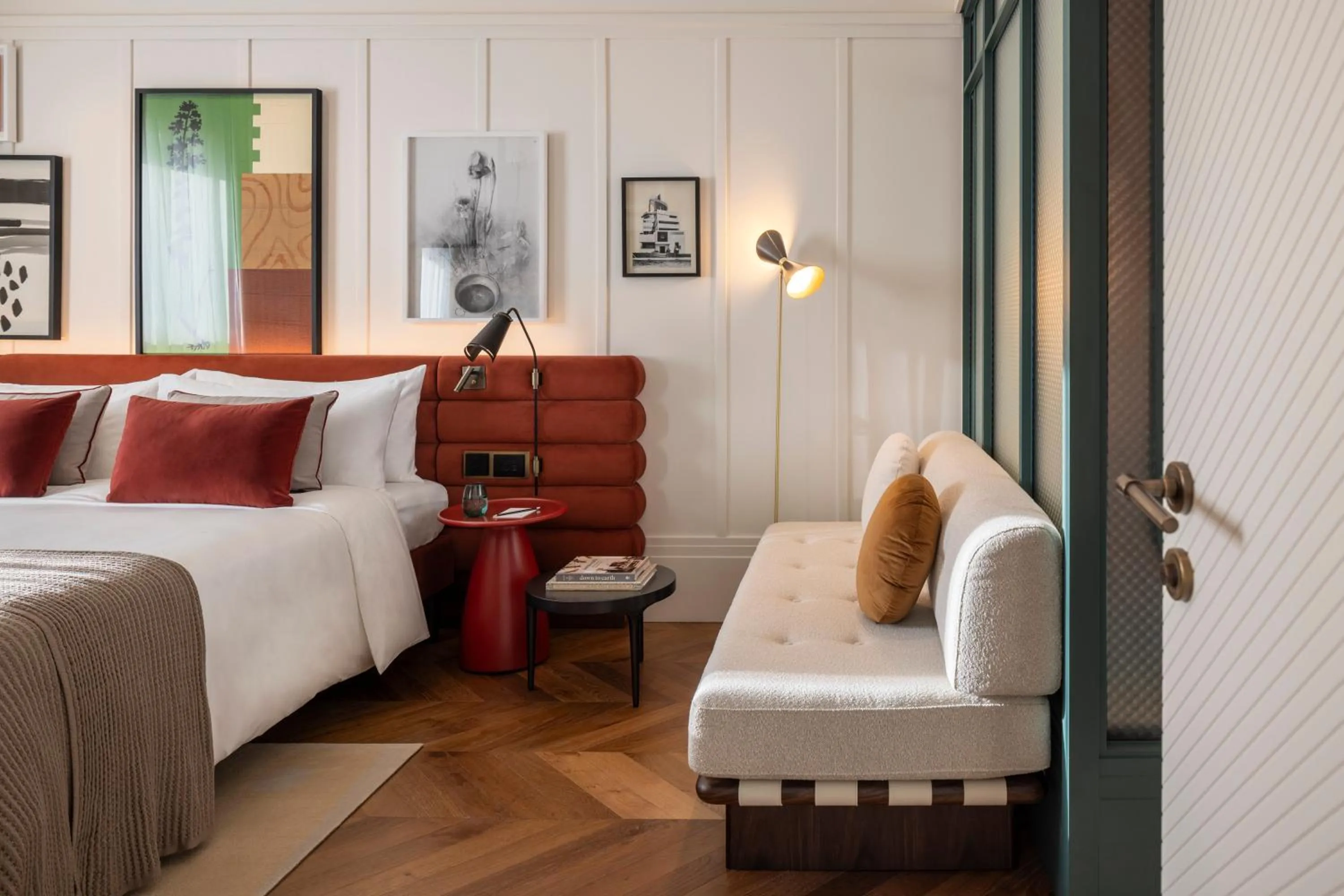 Bed in The George Tel Aviv