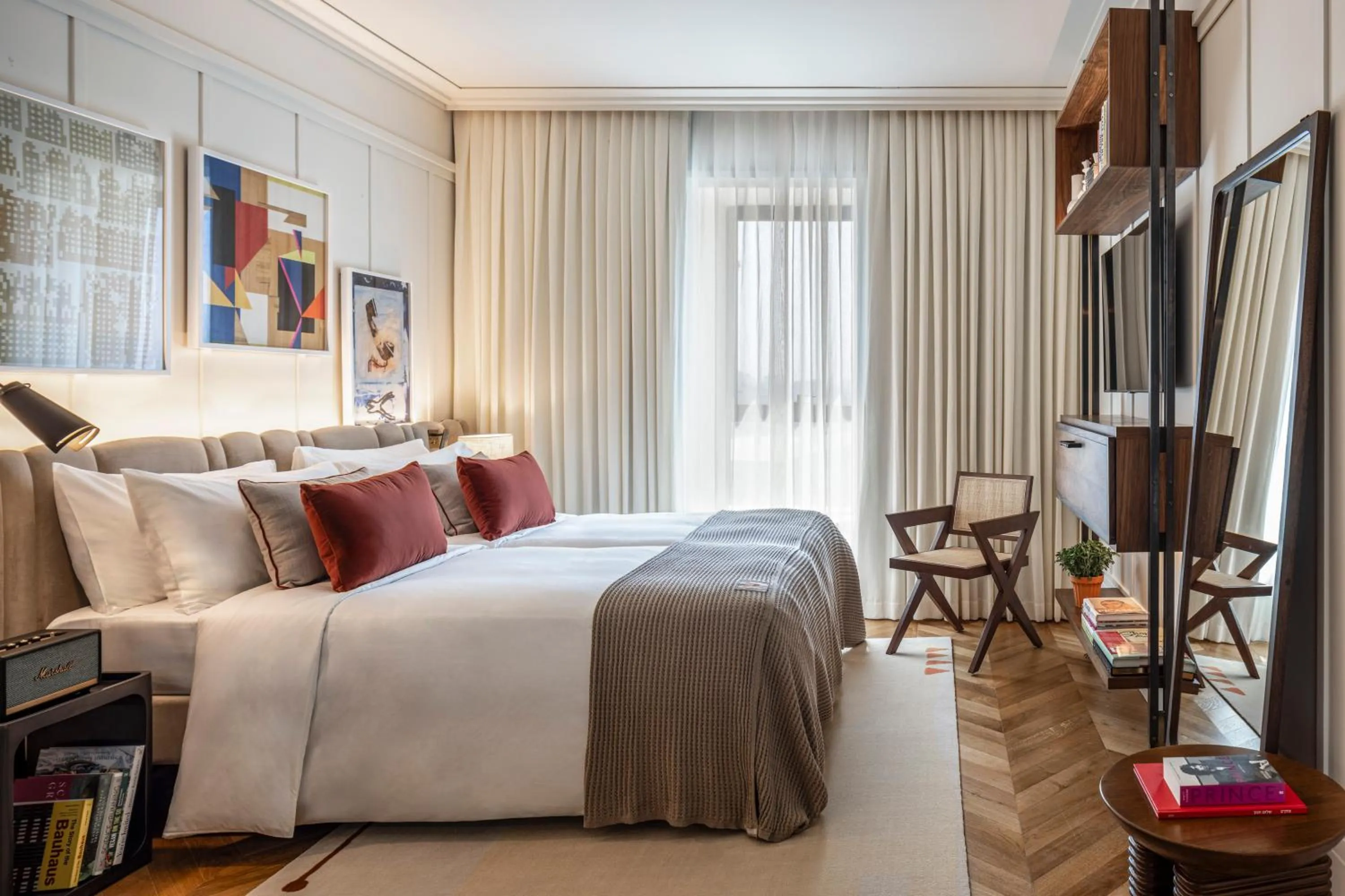 Bed in The George Tel Aviv