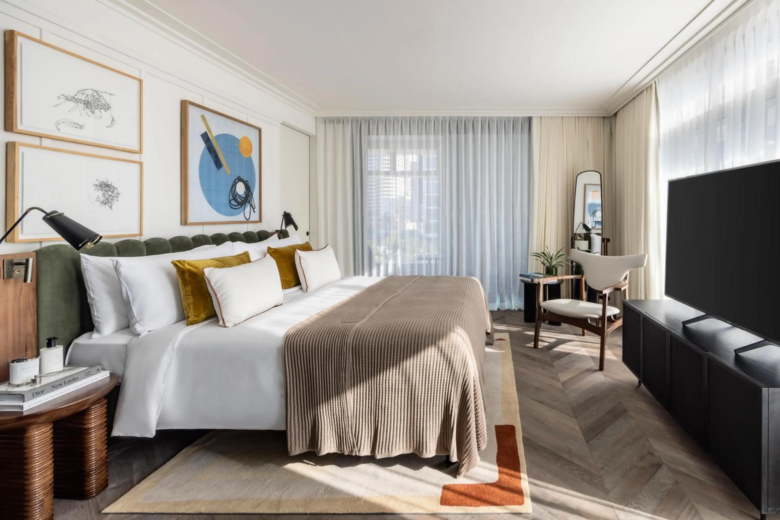 Bed in The George Tel Aviv