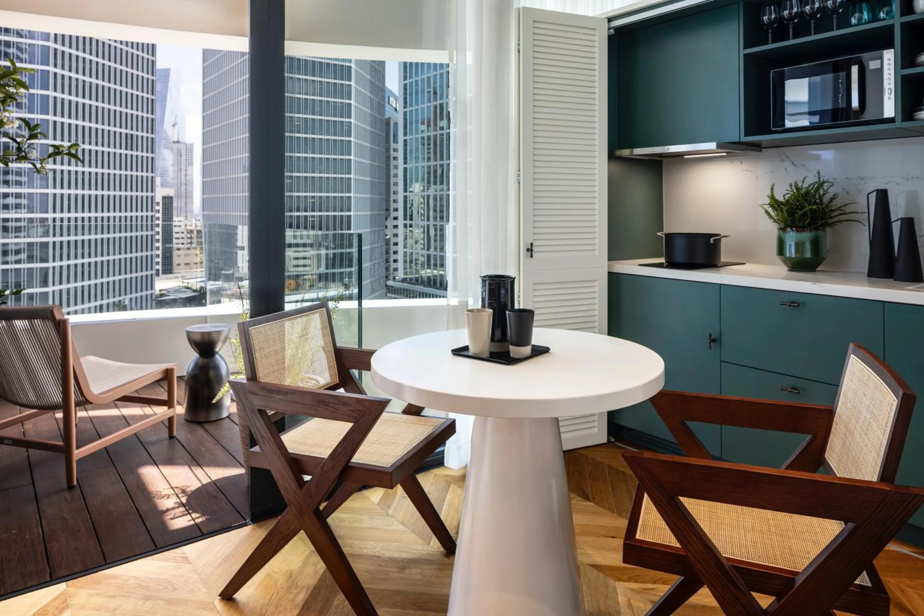 Balcony/Terrace in The George Tel Aviv