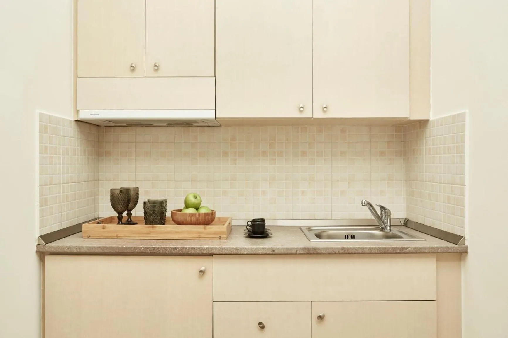 Kitchen or kitchenette in Loizos Stylish Residences