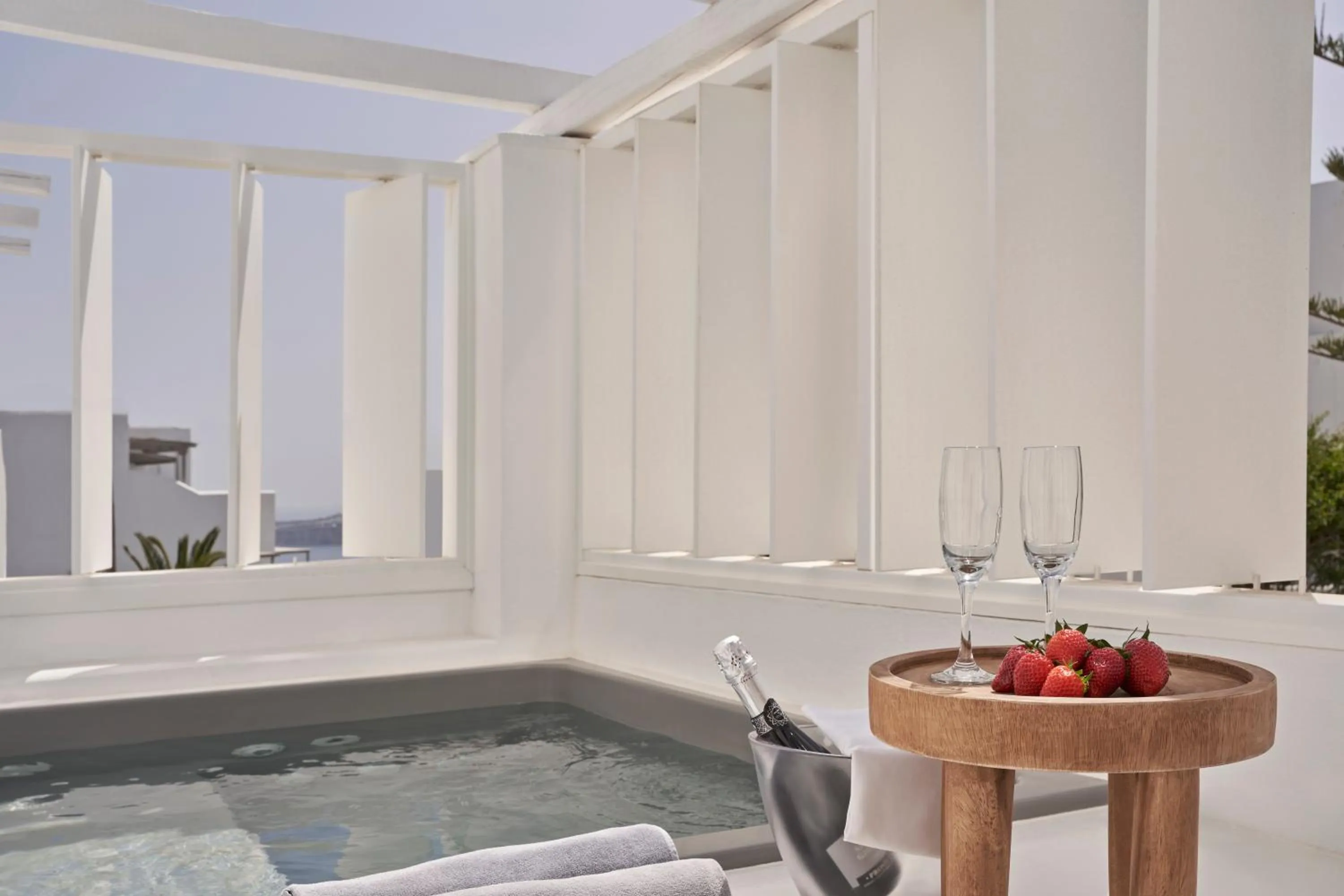 Balcony/Terrace in Loizos Stylish Residences