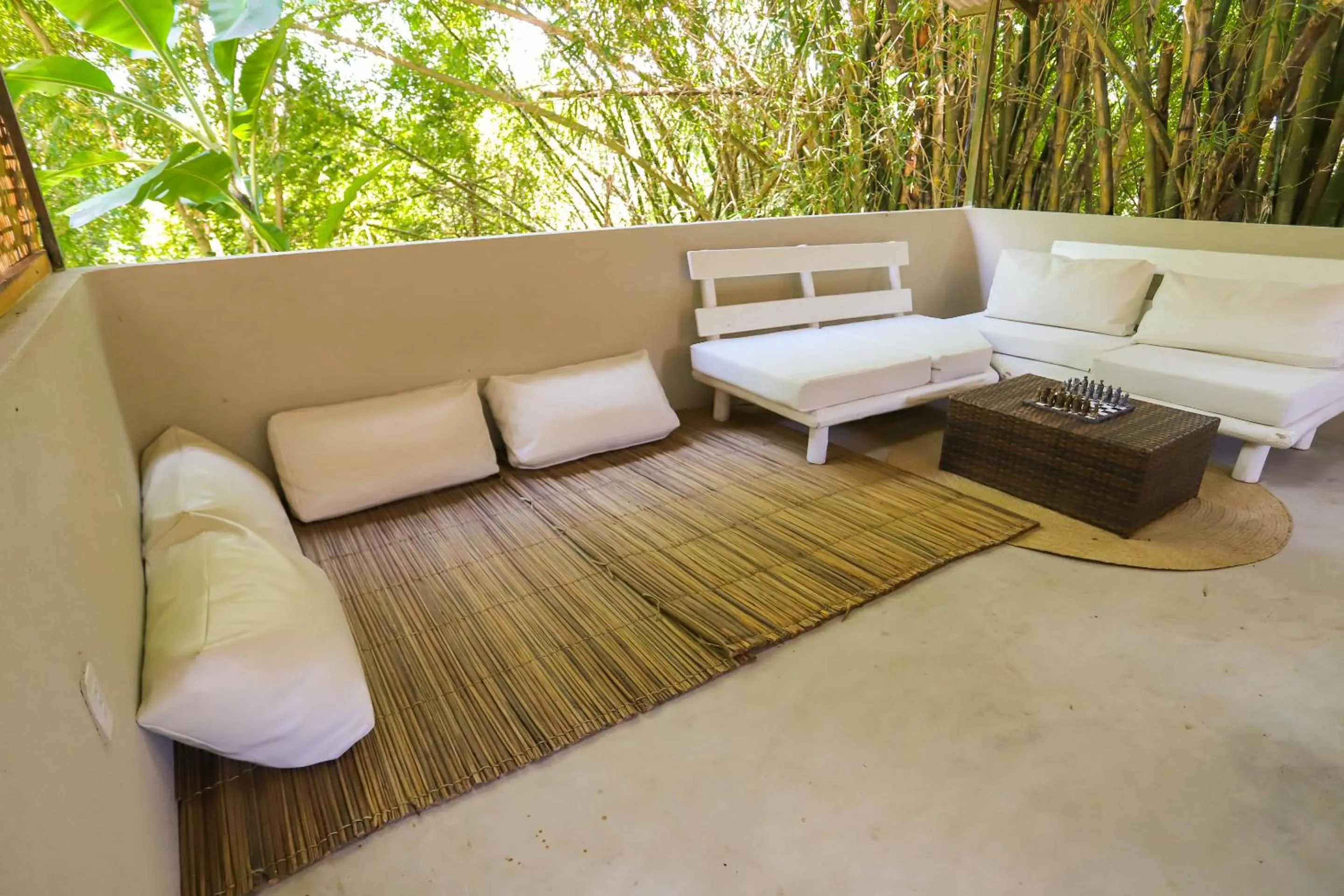 Living room in Casa La Luna