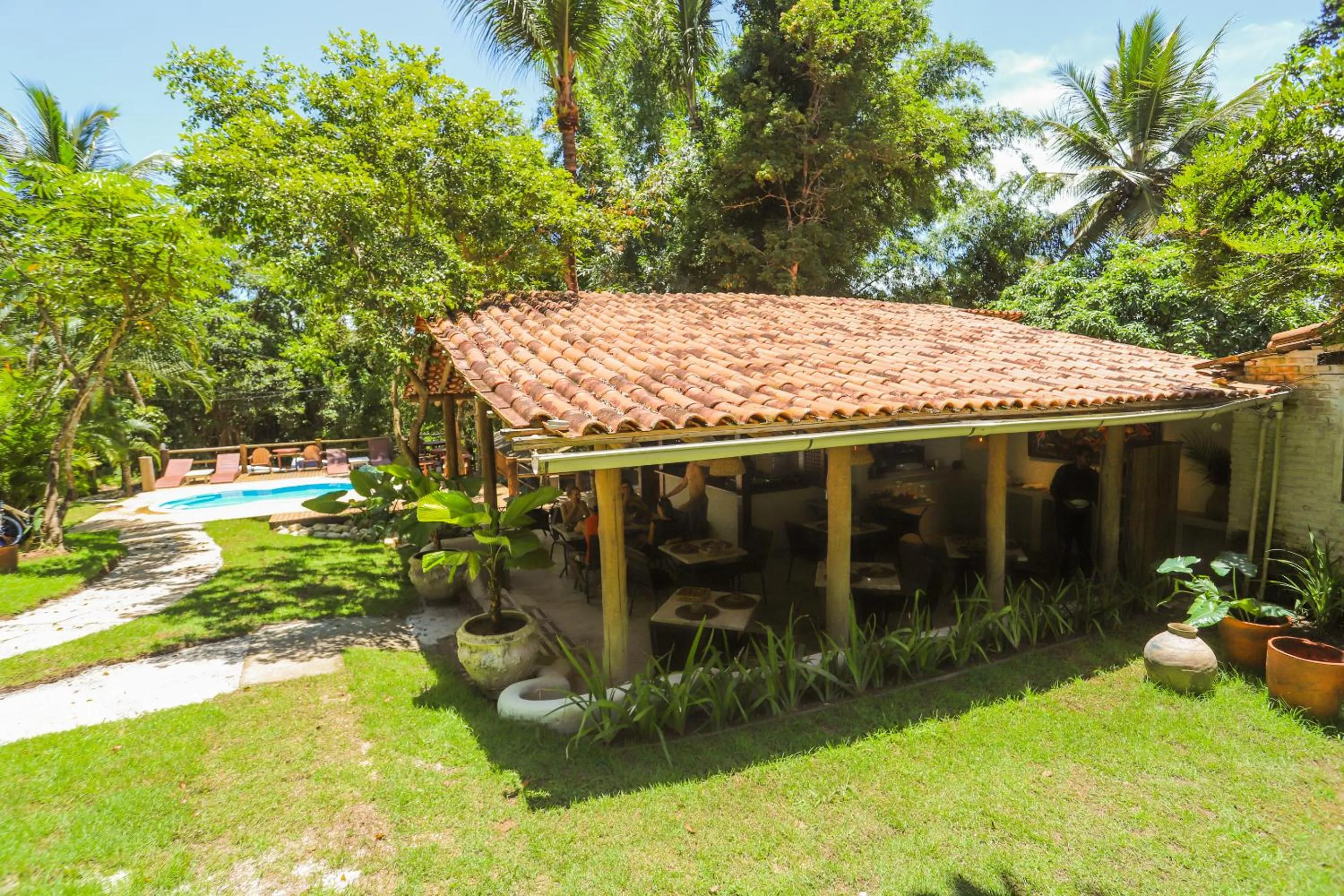 Garden in Casa La Luna