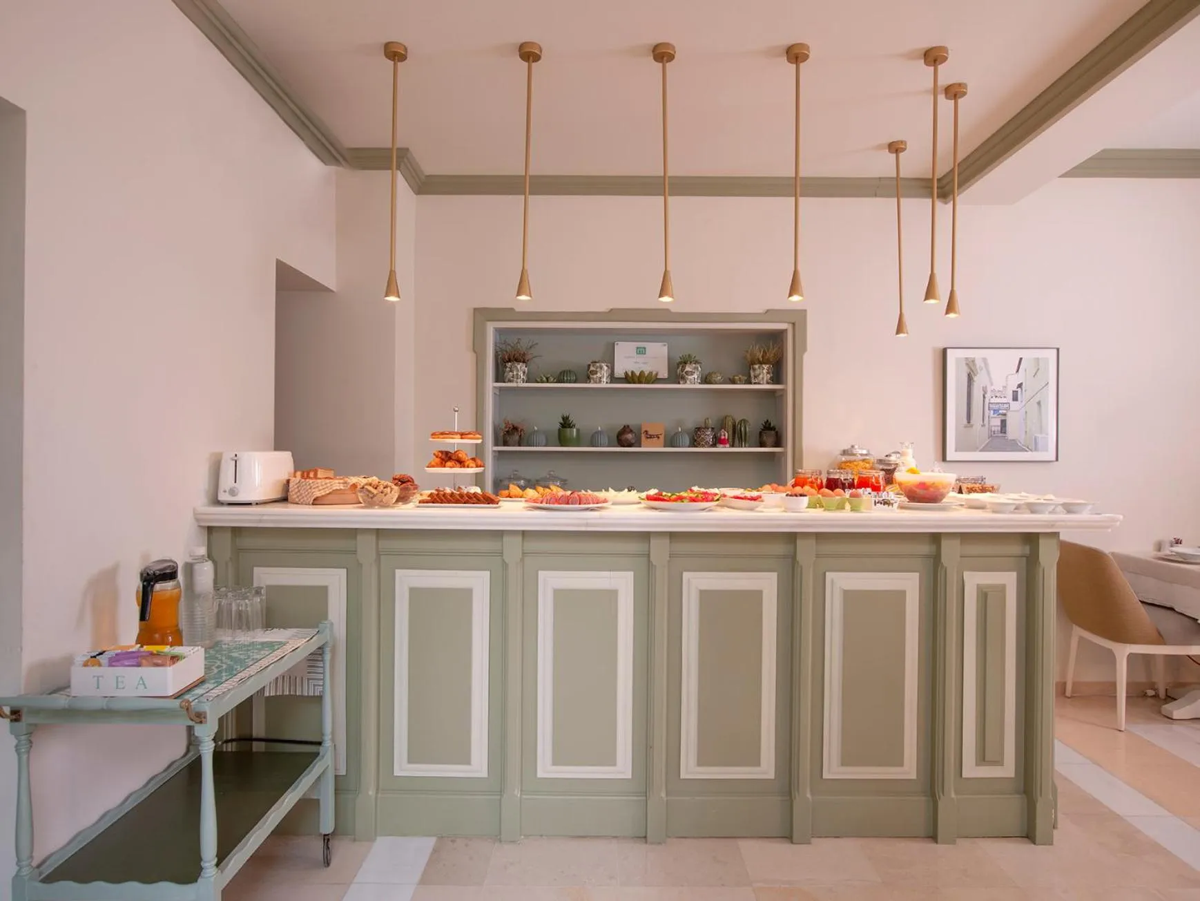 Breakfast in Mythos Suites Boutique Hotel