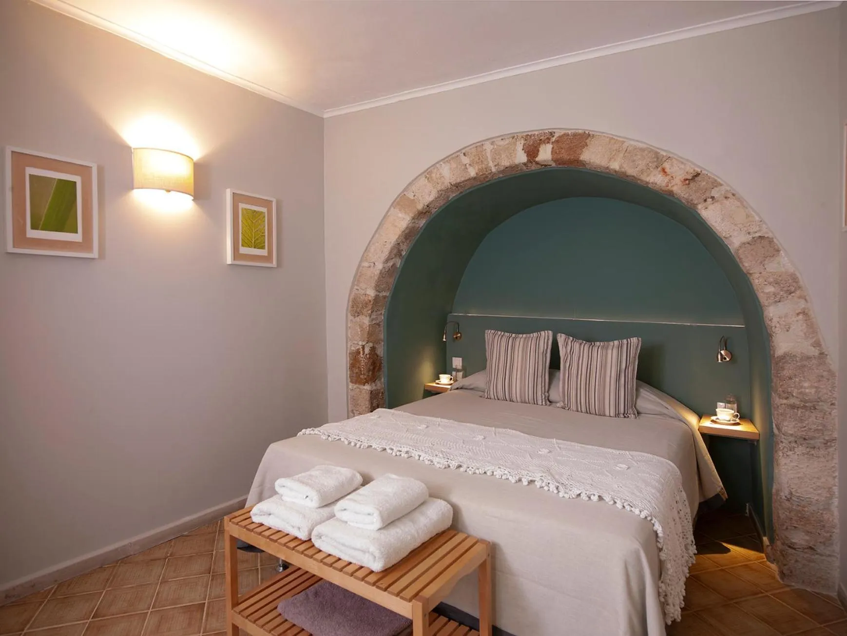 Bedroom, Bed in Mythos Suites Boutique Hotel