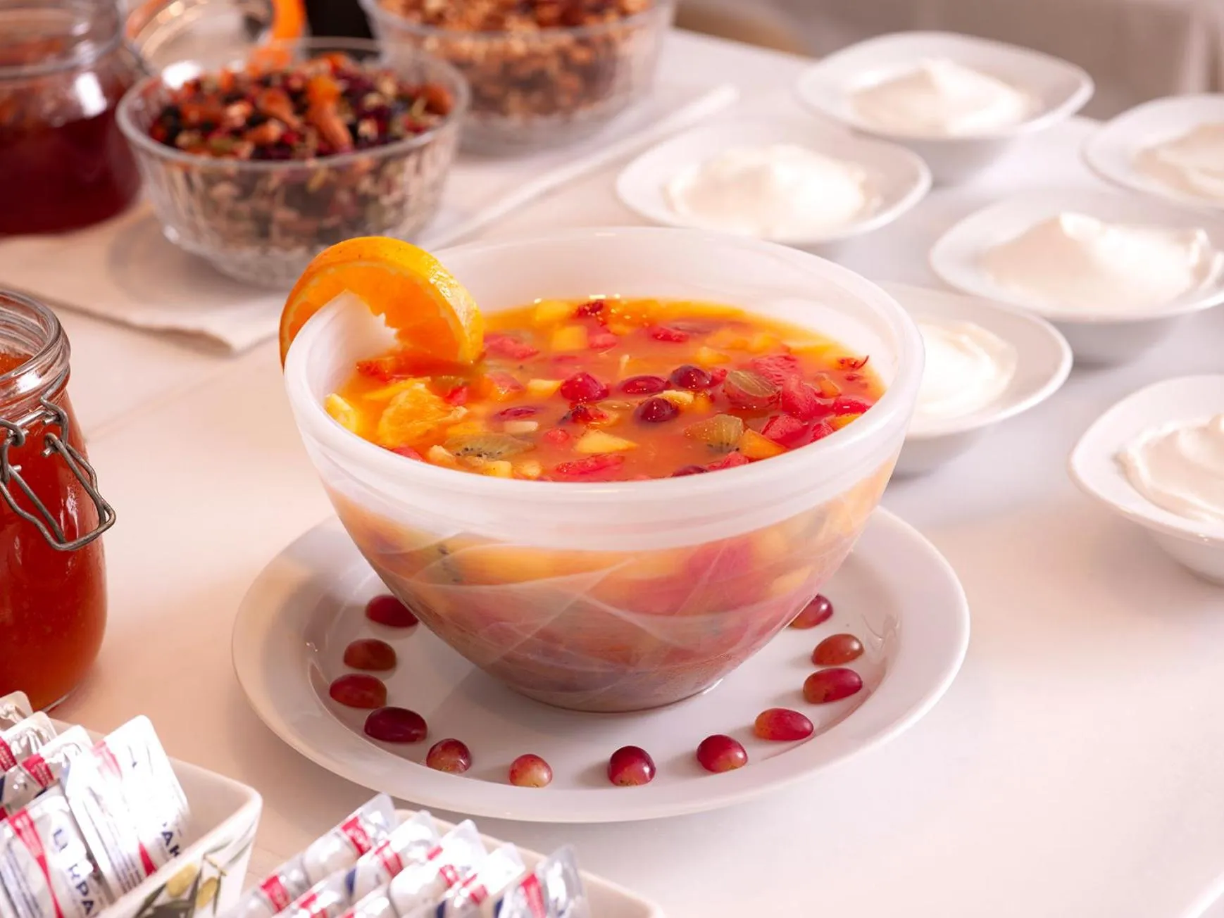 Breakfast in Mythos Suites Boutique Hotel