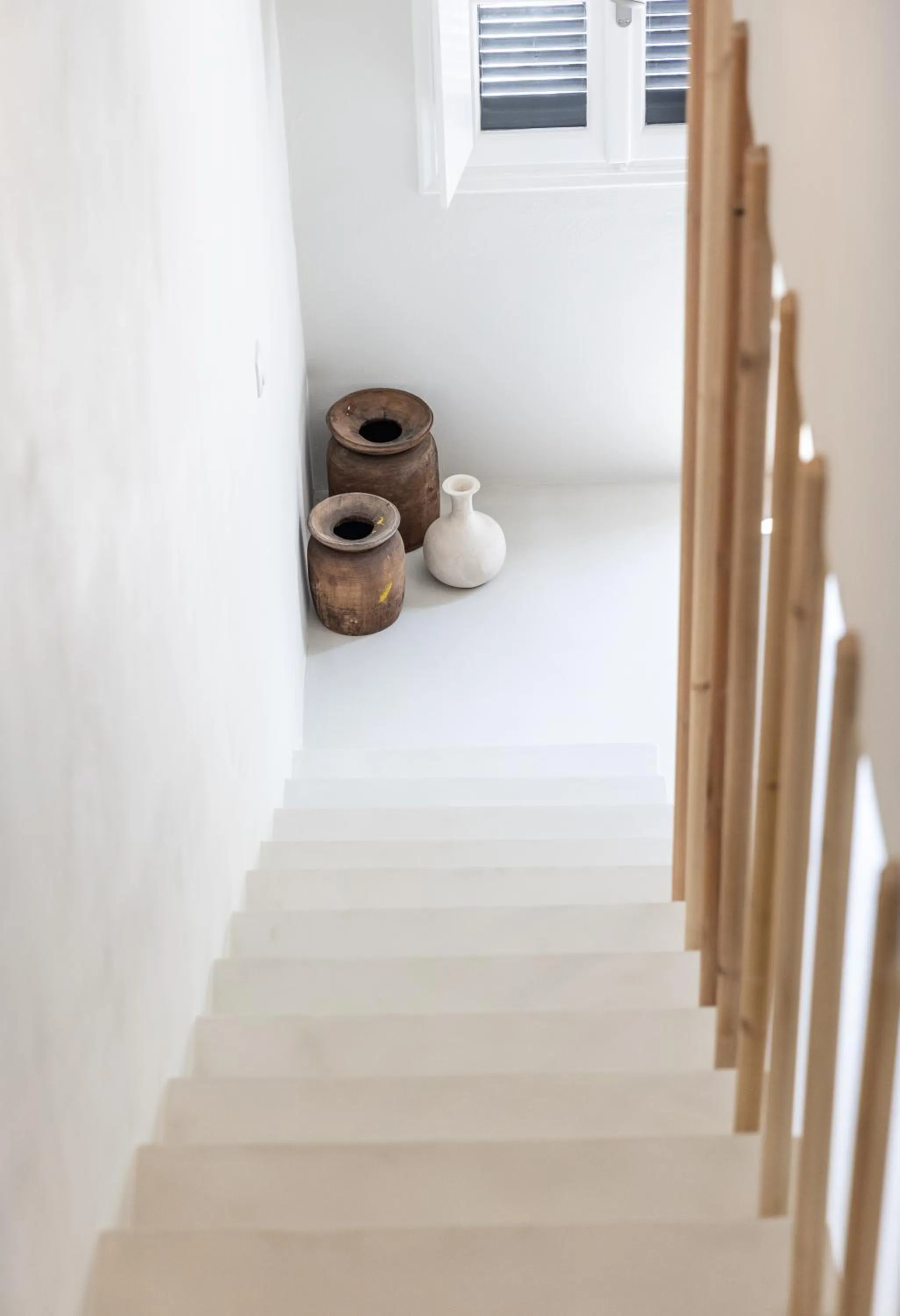 Decorative detail in Scorpios Beach Santorini