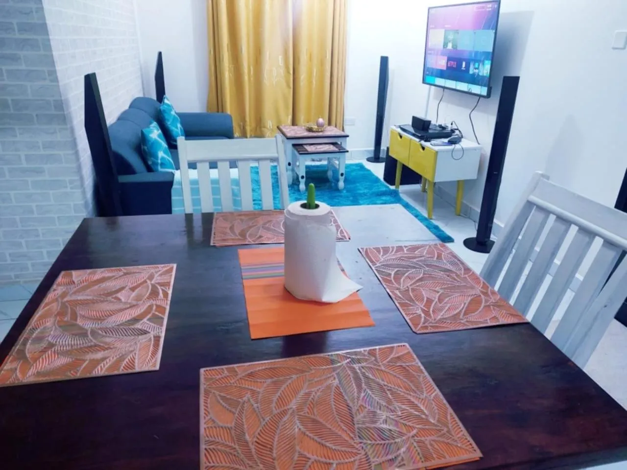 Living room in Lux Suites Milimani Furnished Apartments