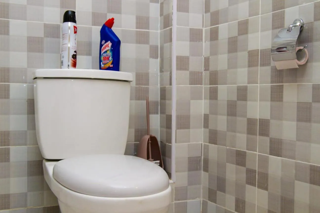 Shower in Lux Suites Milimani Furnished Apartments
