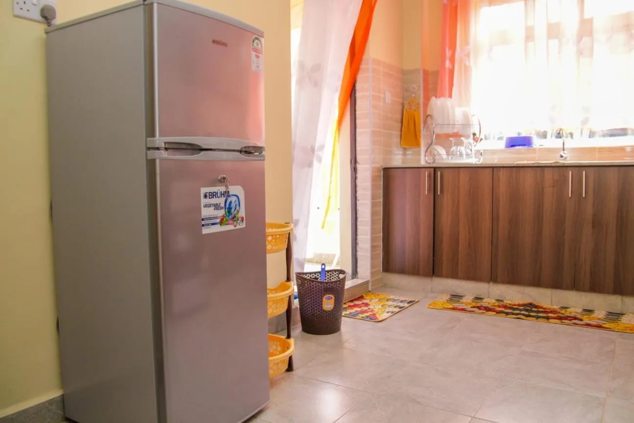 Kitchen or kitchenette in Lux Suites Milimani Furnished Apartments