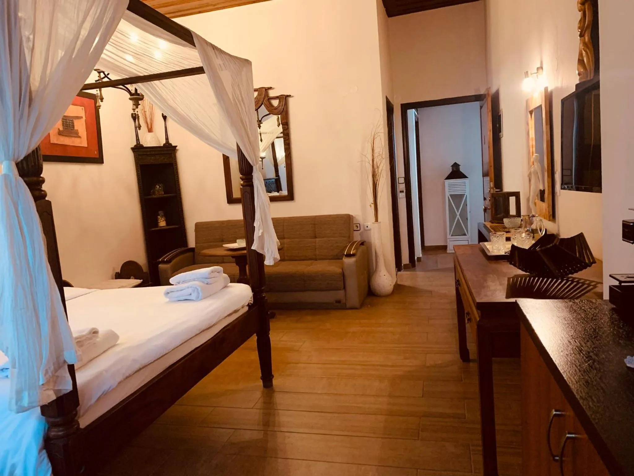 Bed in Boutique Hotel Del Doge